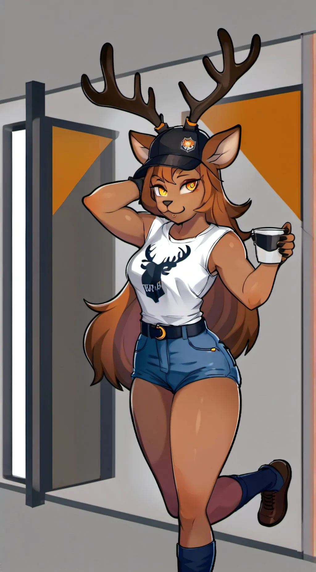 ai character: denly  background