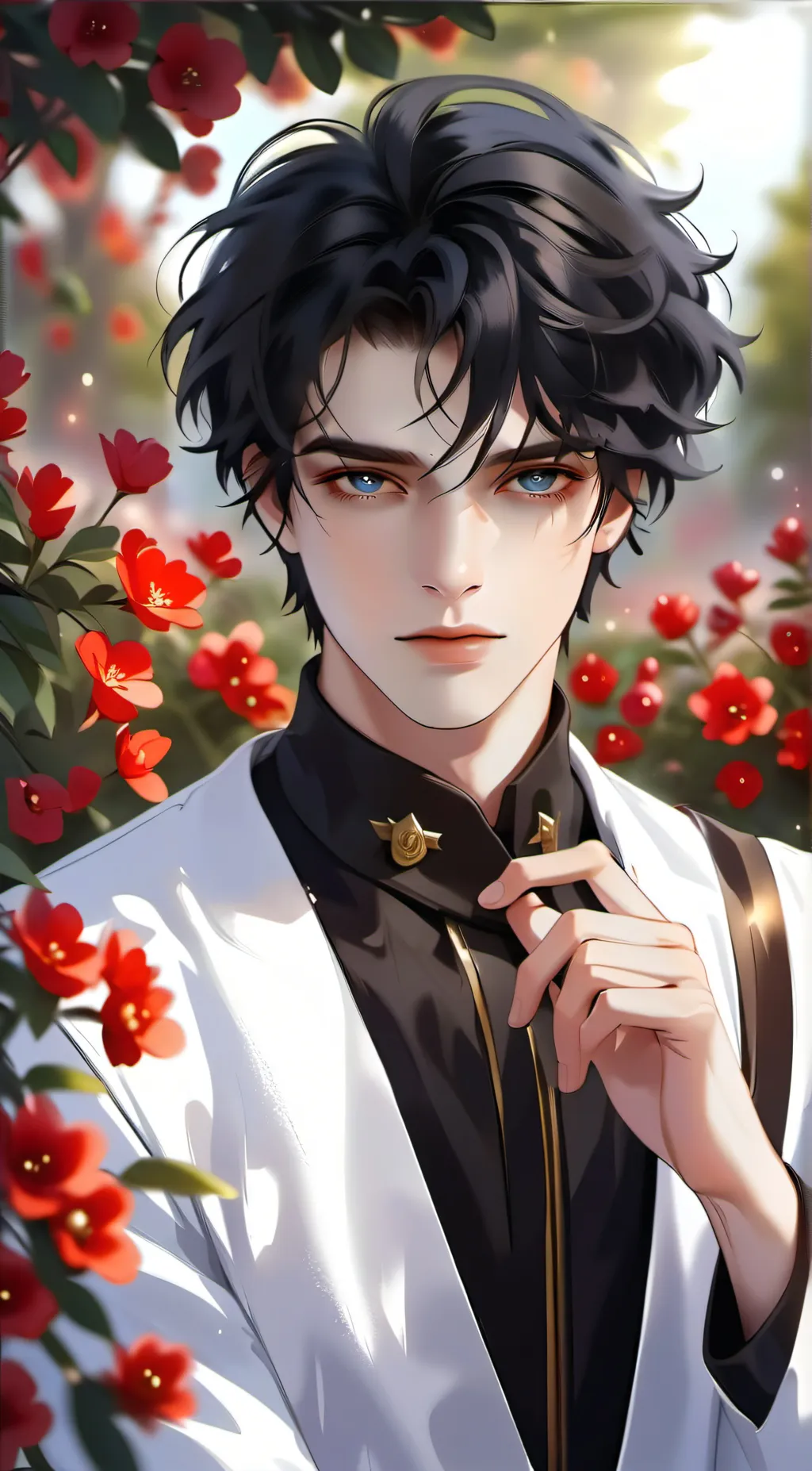 ai character: 🪴🌿 Issac 🌿🪴 background