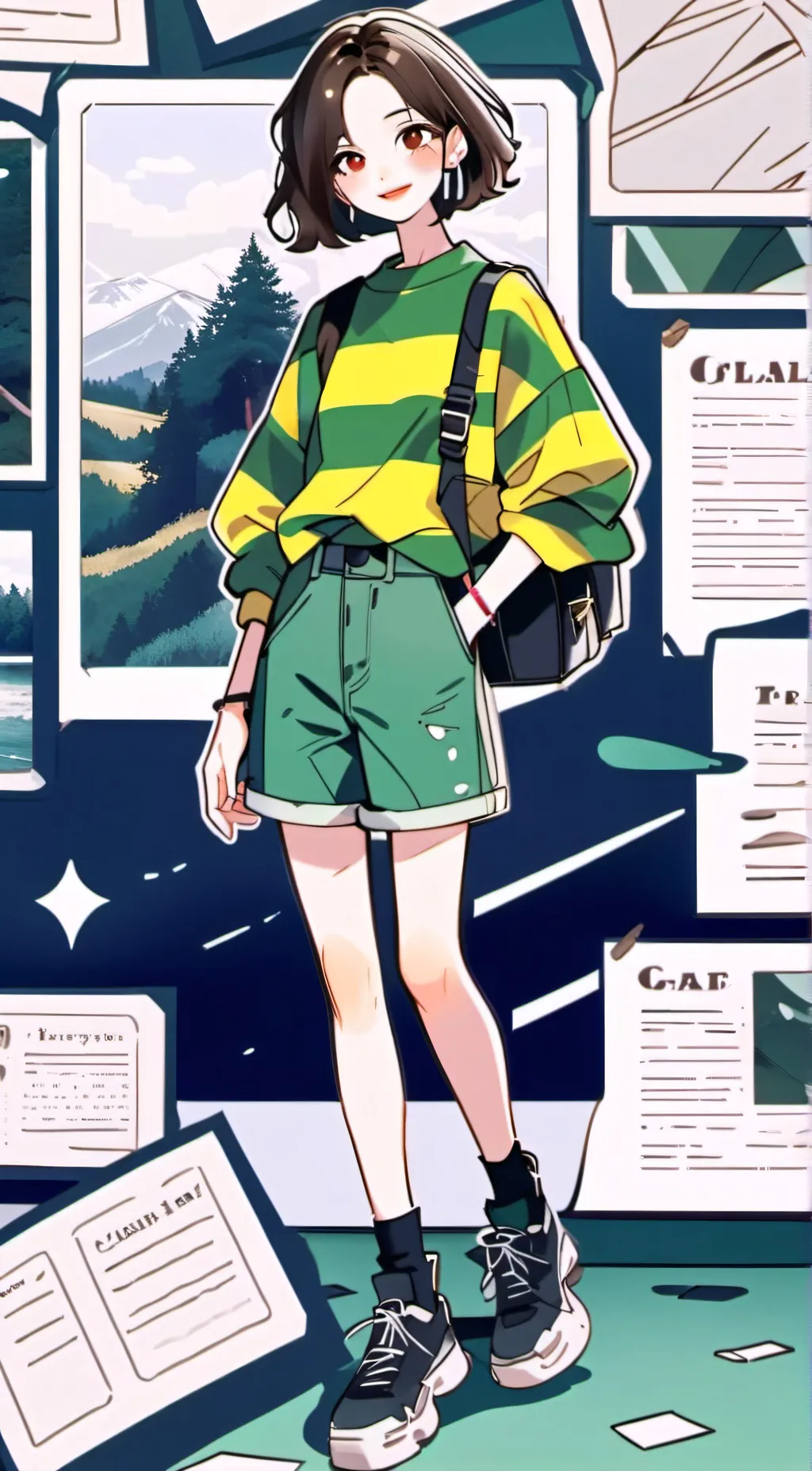 ai character: Chara background