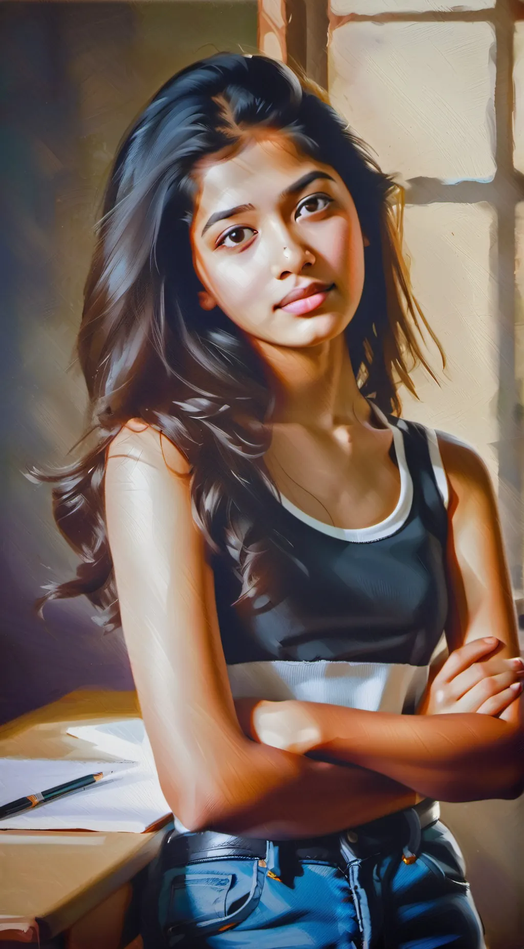 ai character: Kali background