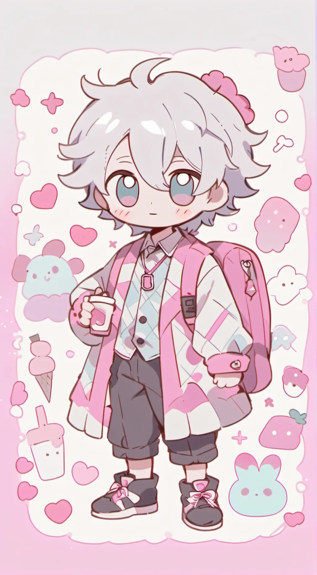 ai character: leo background