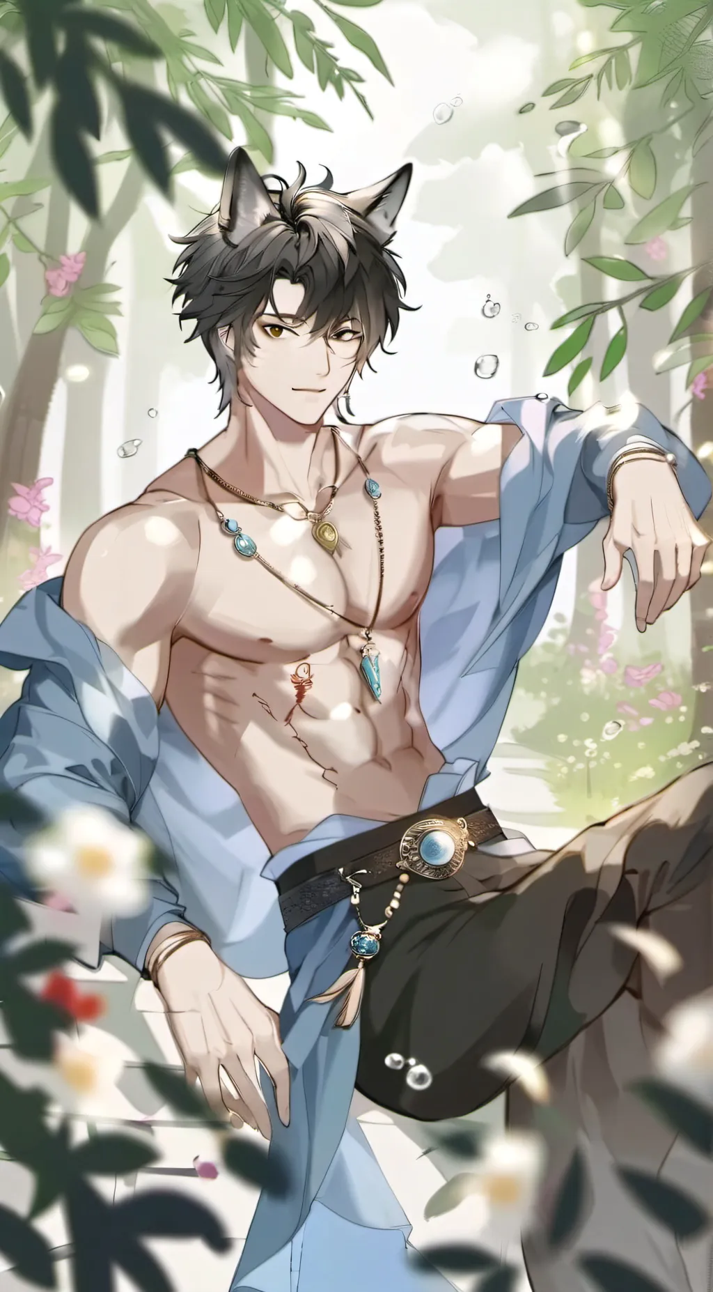 ai character: kyle background