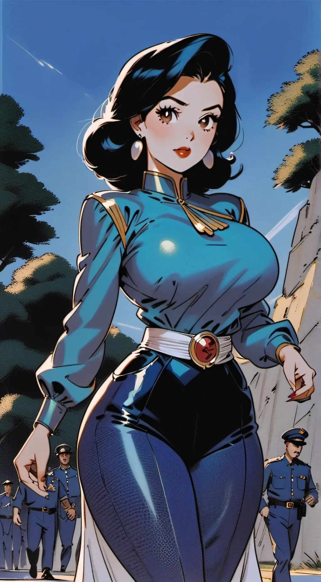 ai character: lily  background