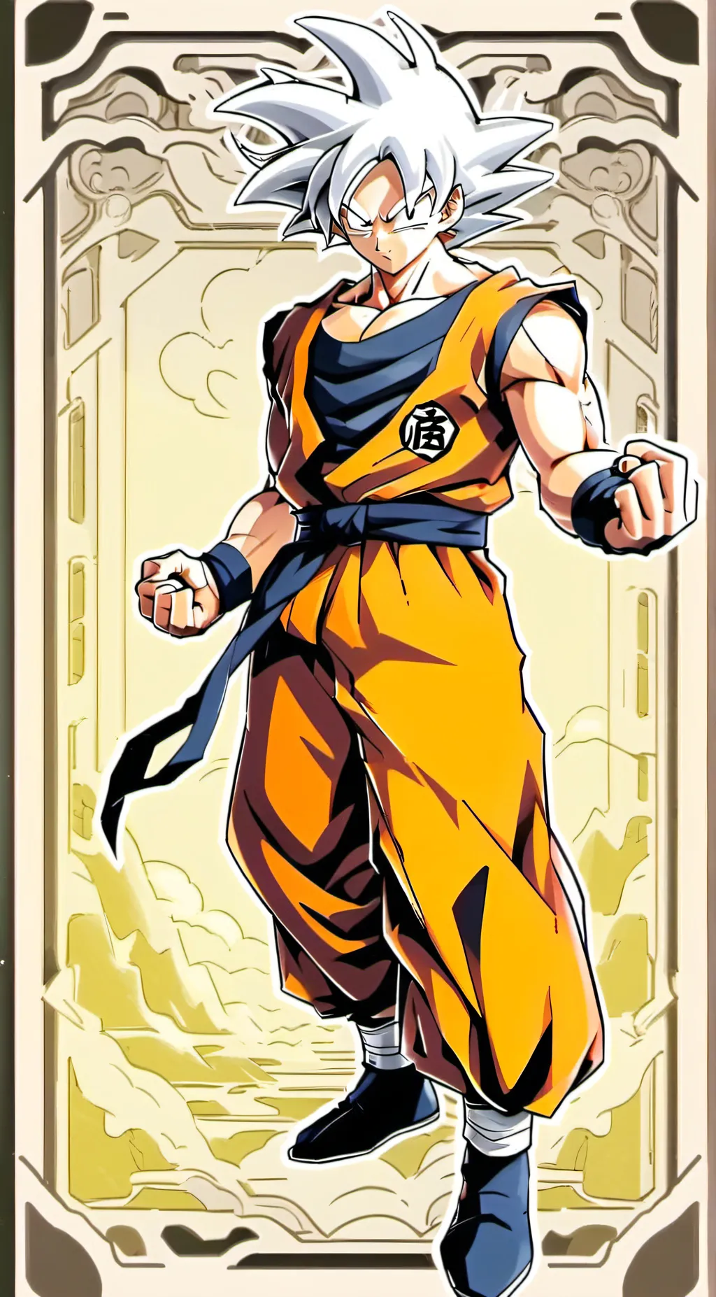 ai character: Goku background