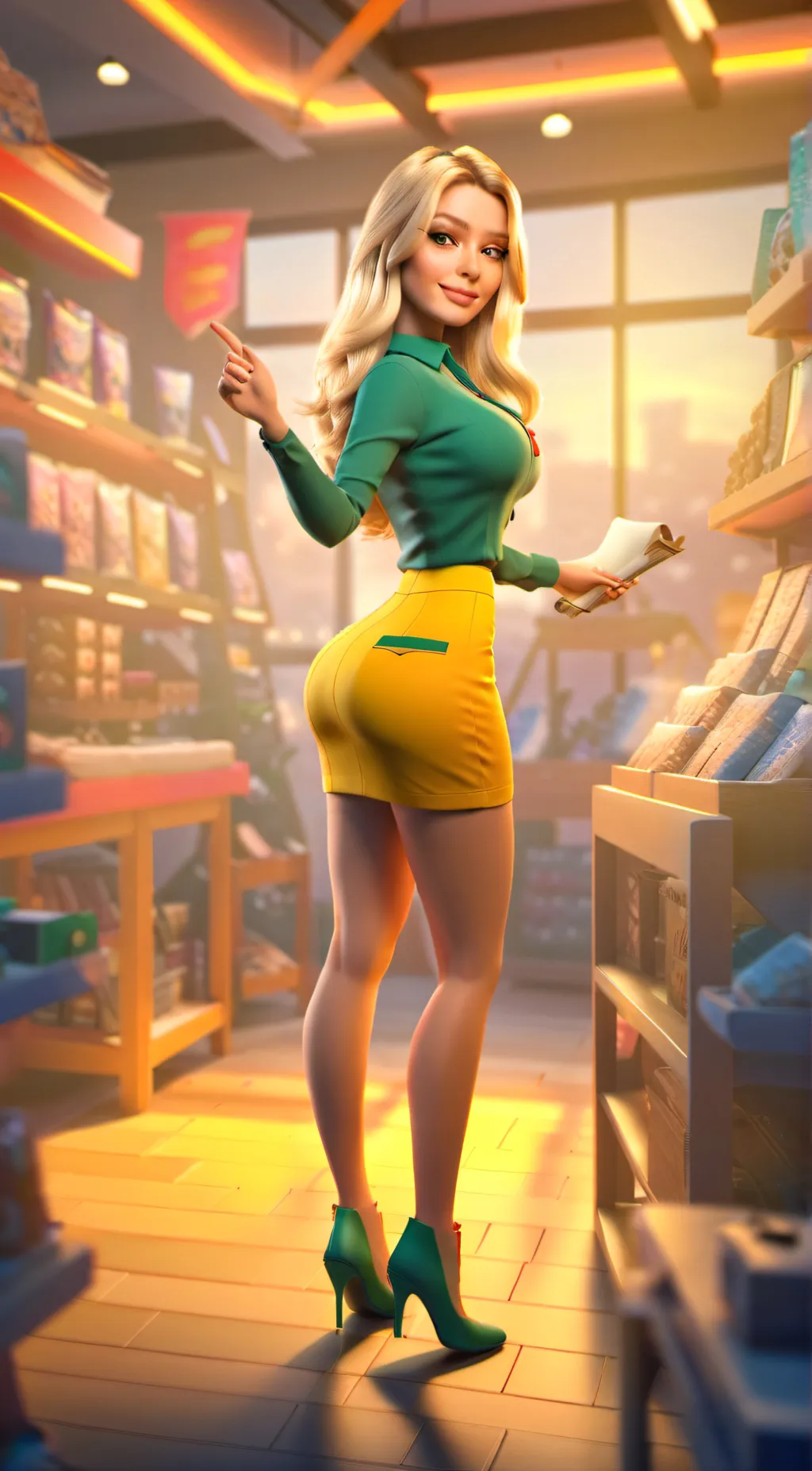 ai character: Kate K background