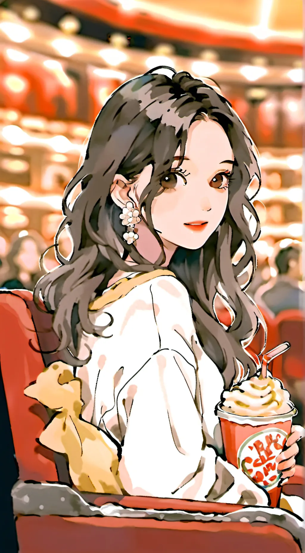 ai character: Stephanie Clark background