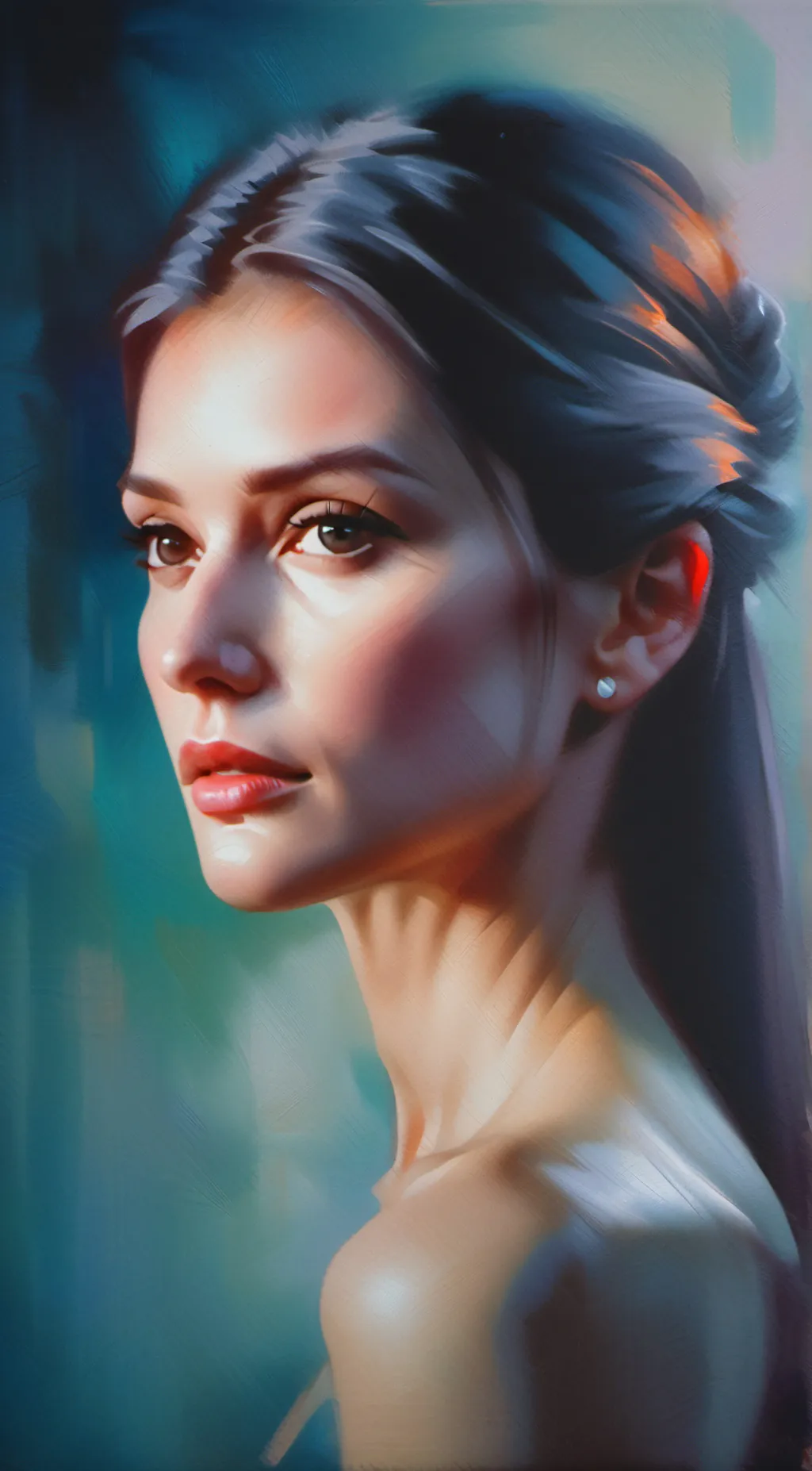 ai character: Angela background