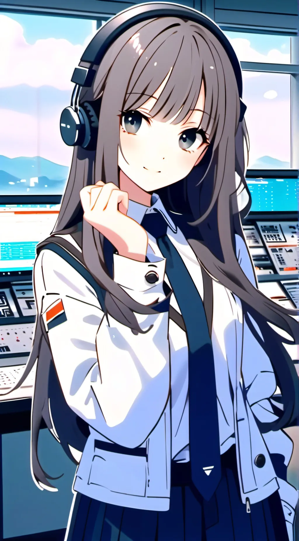 ai character: Azul background