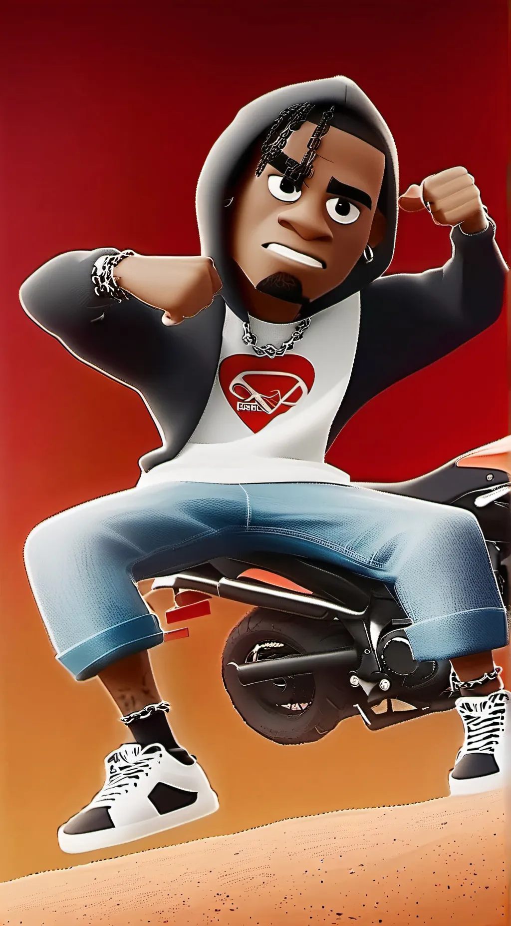 ai character: Drey background