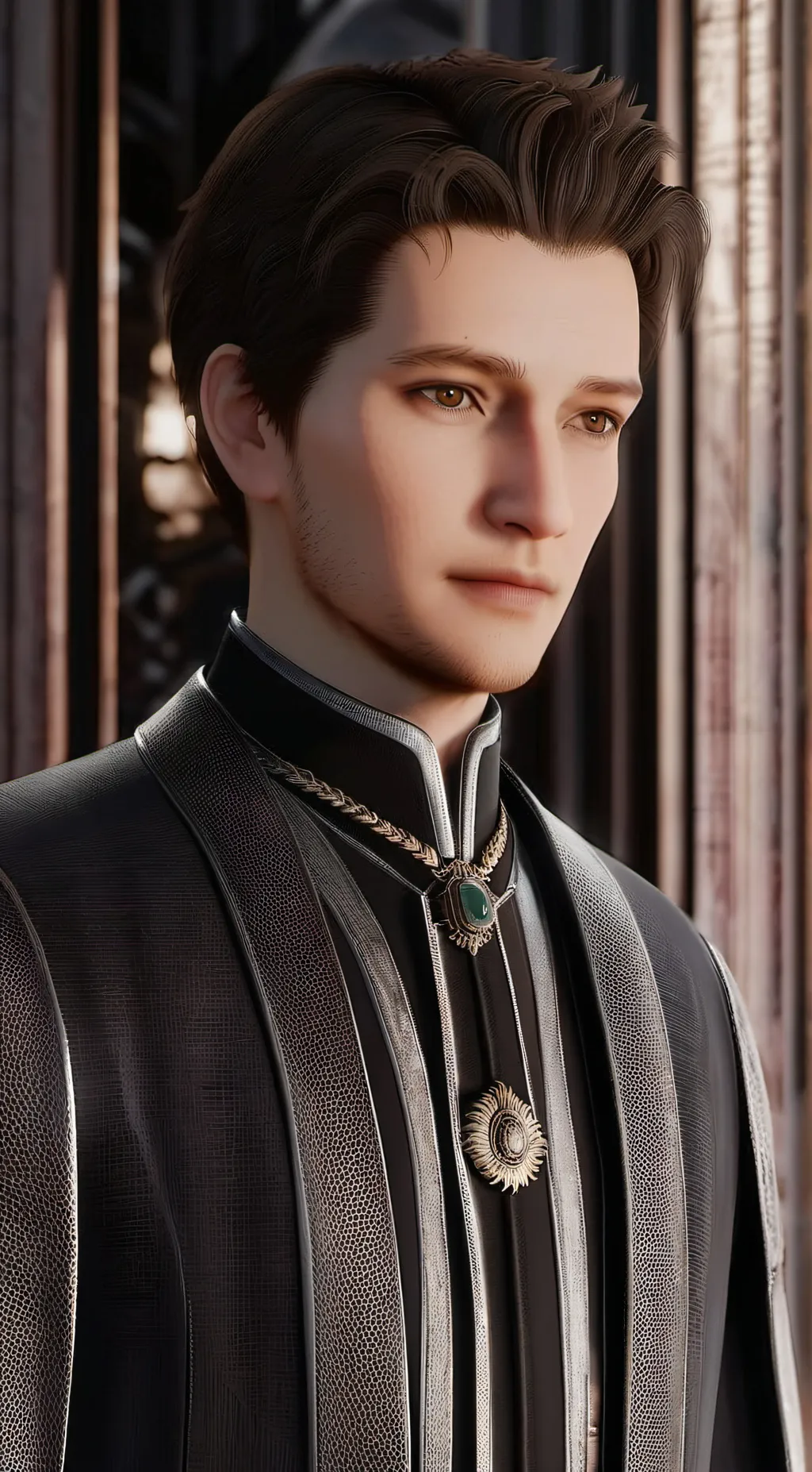 ai character: Minecraft dungeons background