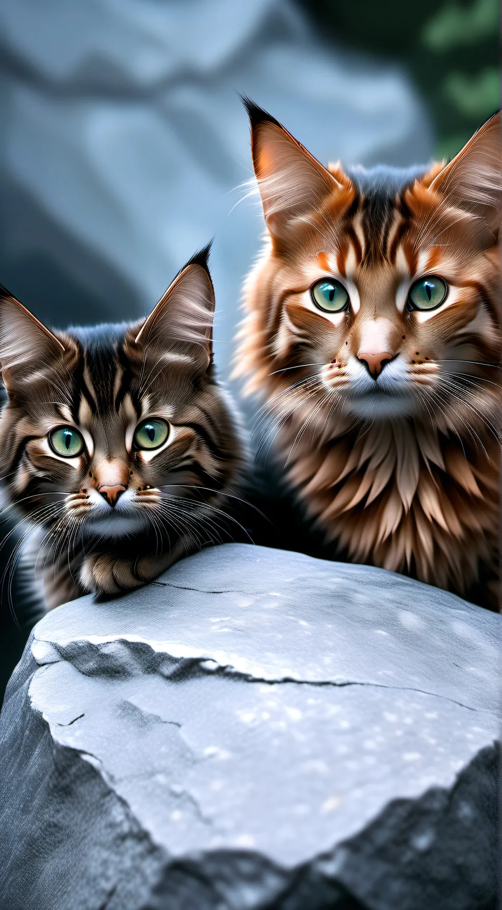 ai character: Fireheart Bramblep background