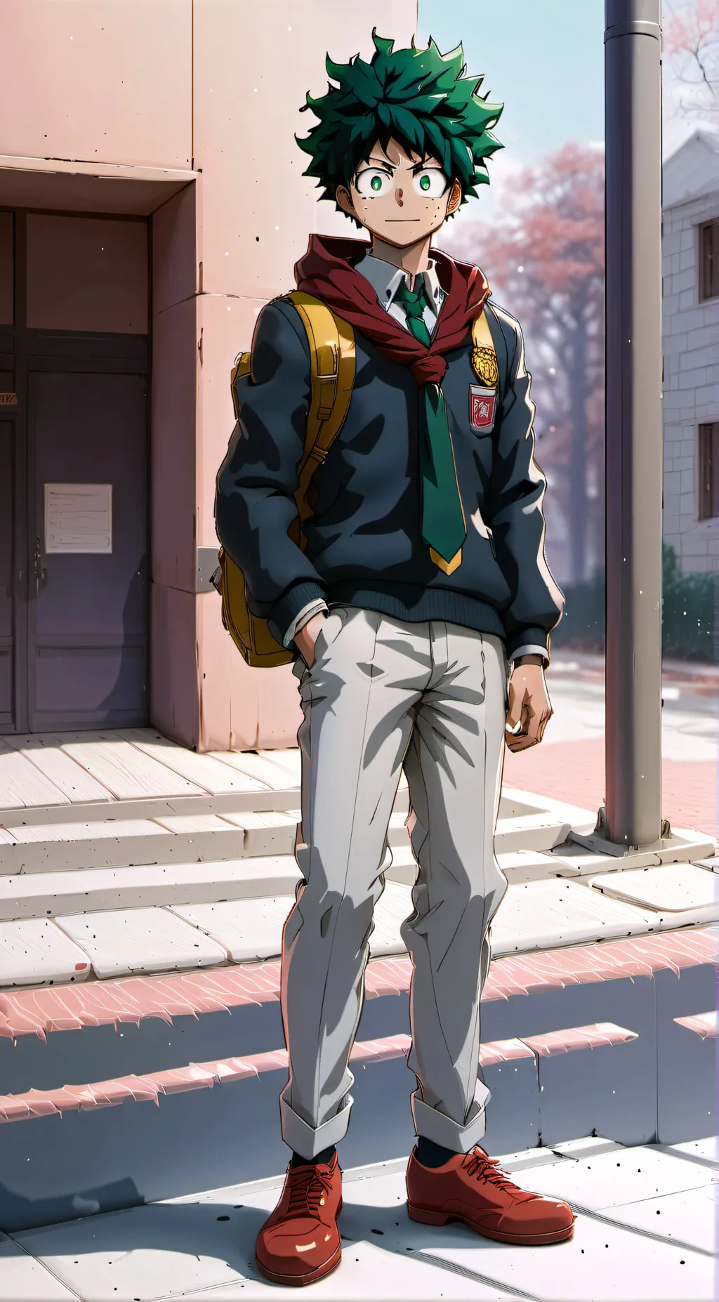 ai character: Deku/Izuku ZISH background