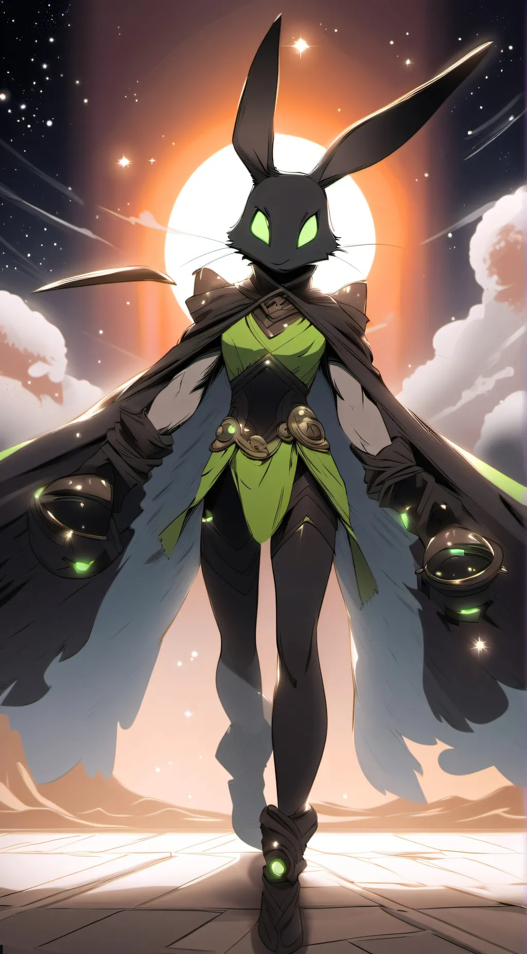 ai character: Robot Hoppy background