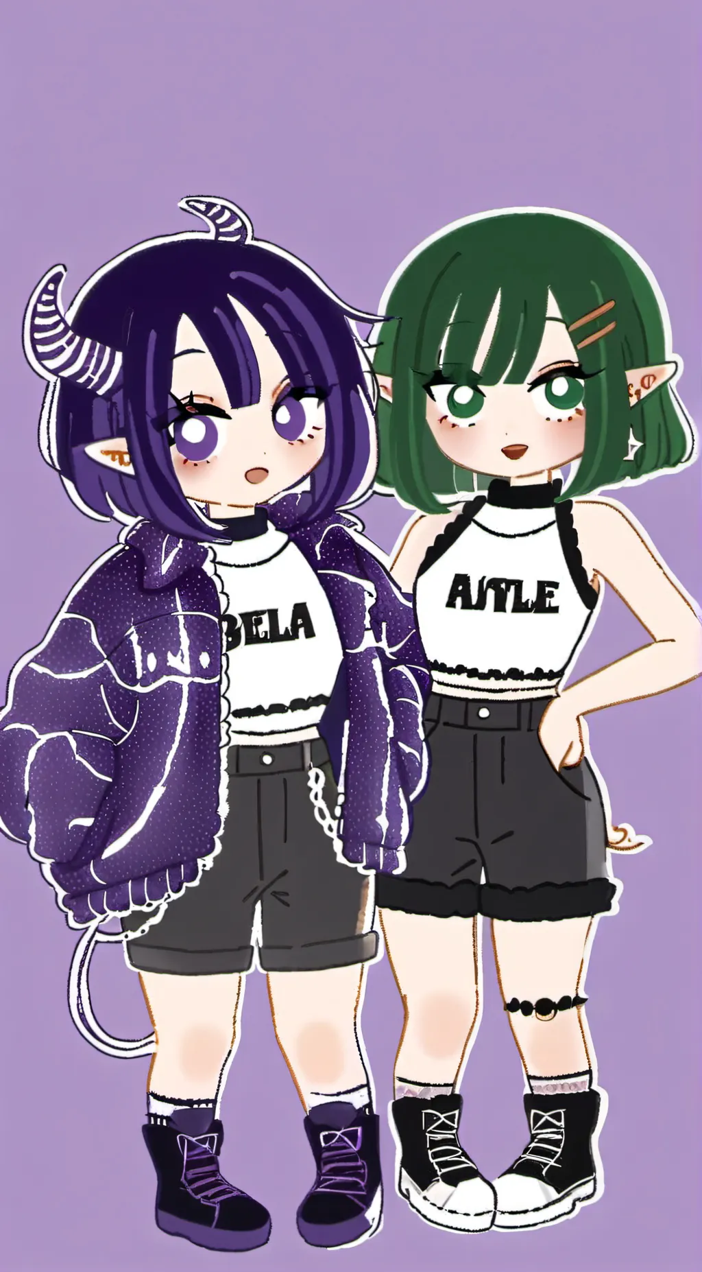 ai character: Mary and Rosie background