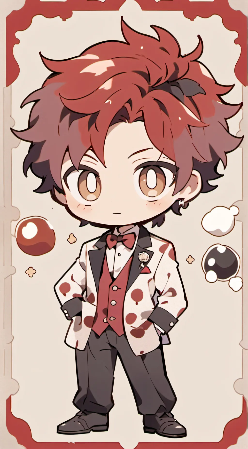 ai character: alastor  background