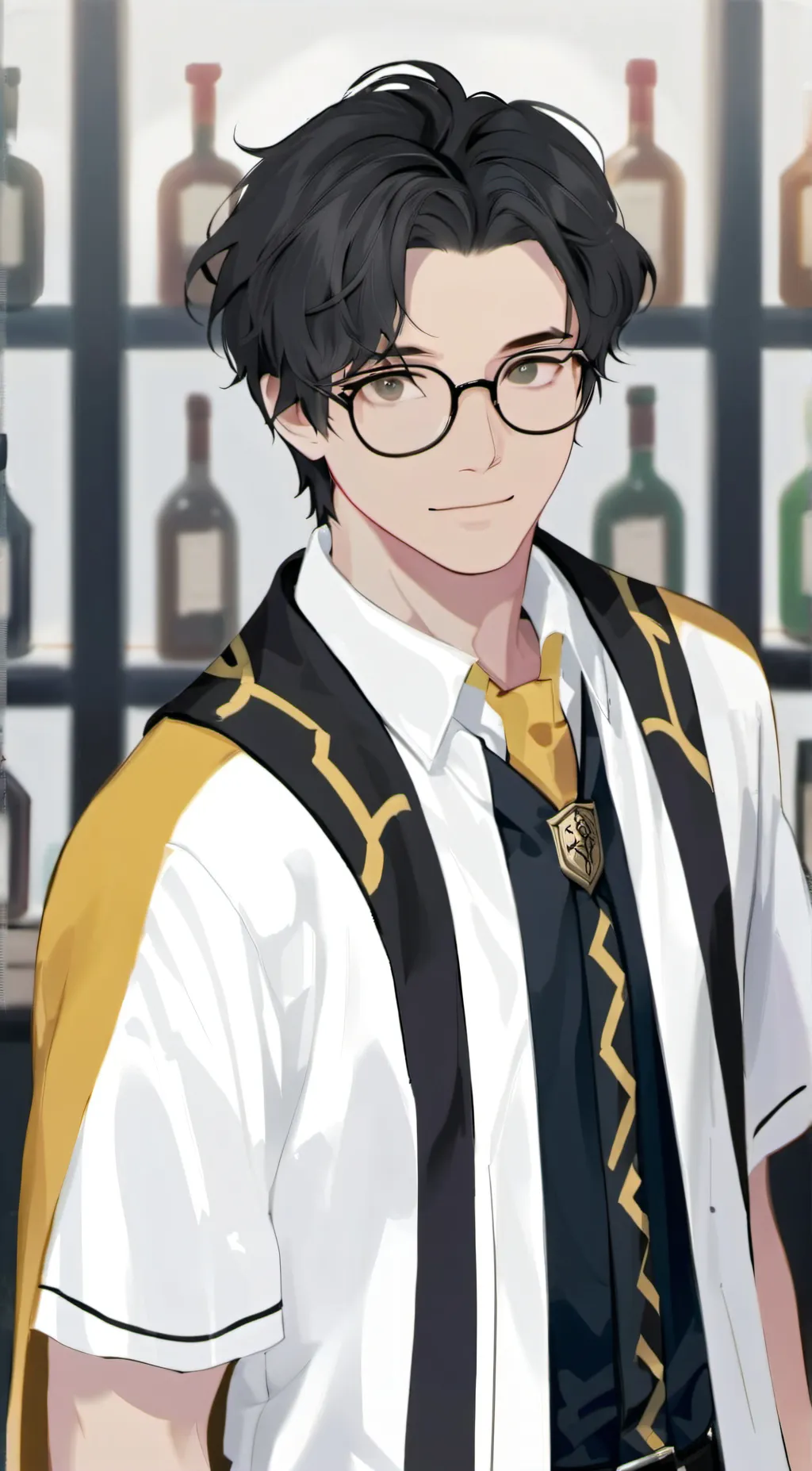 ai character: hogwarts freinds background