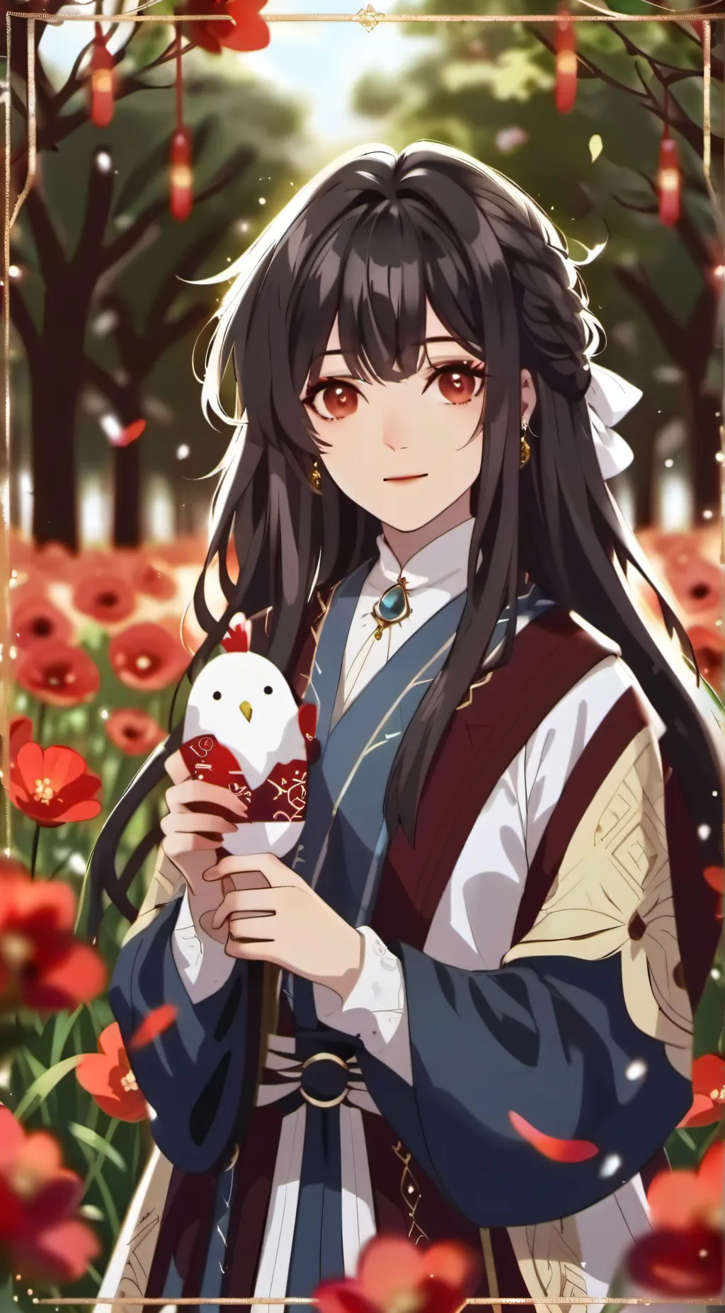 ai character: Lilly background