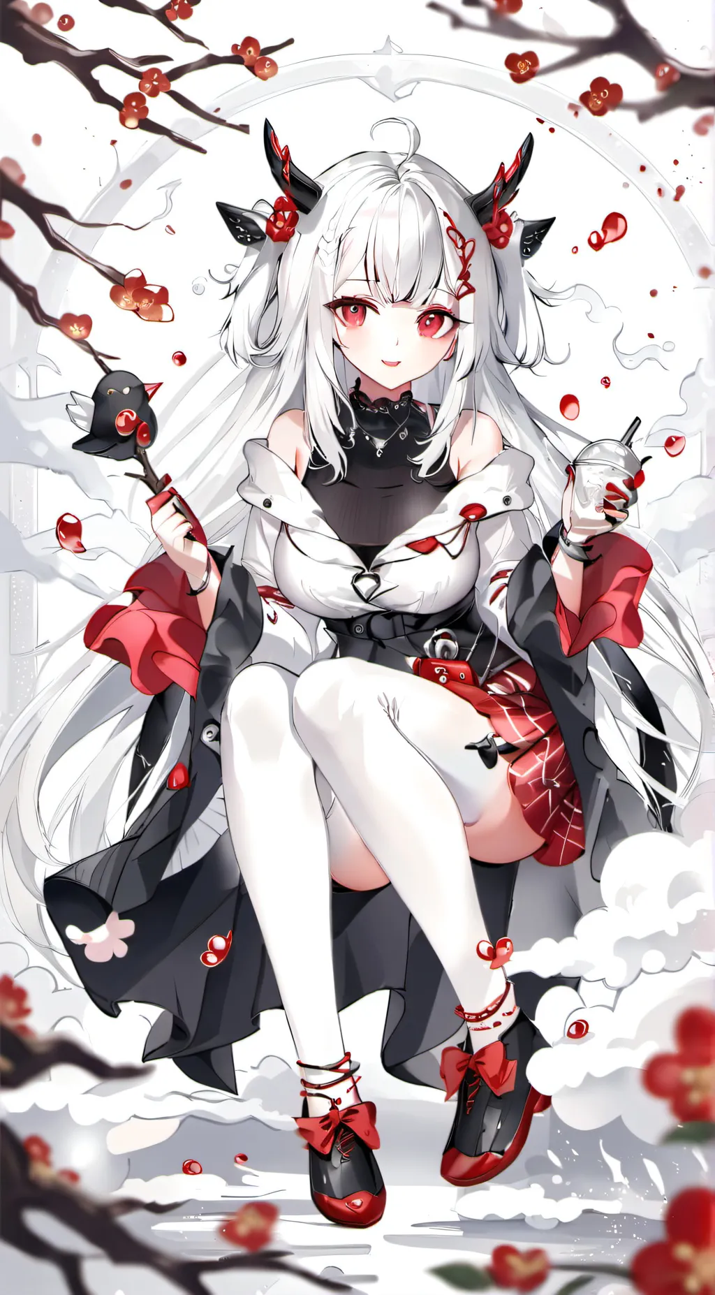 ai character: Sapphire background