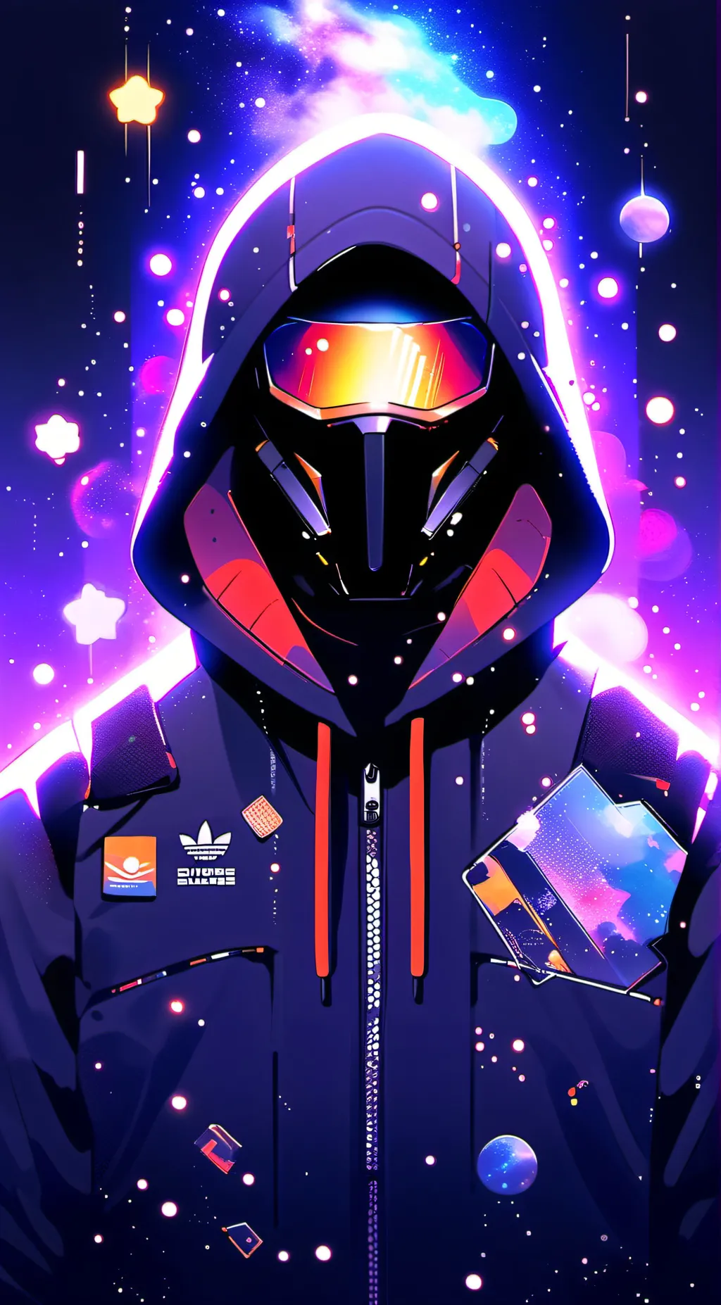 ai character: Hh  background