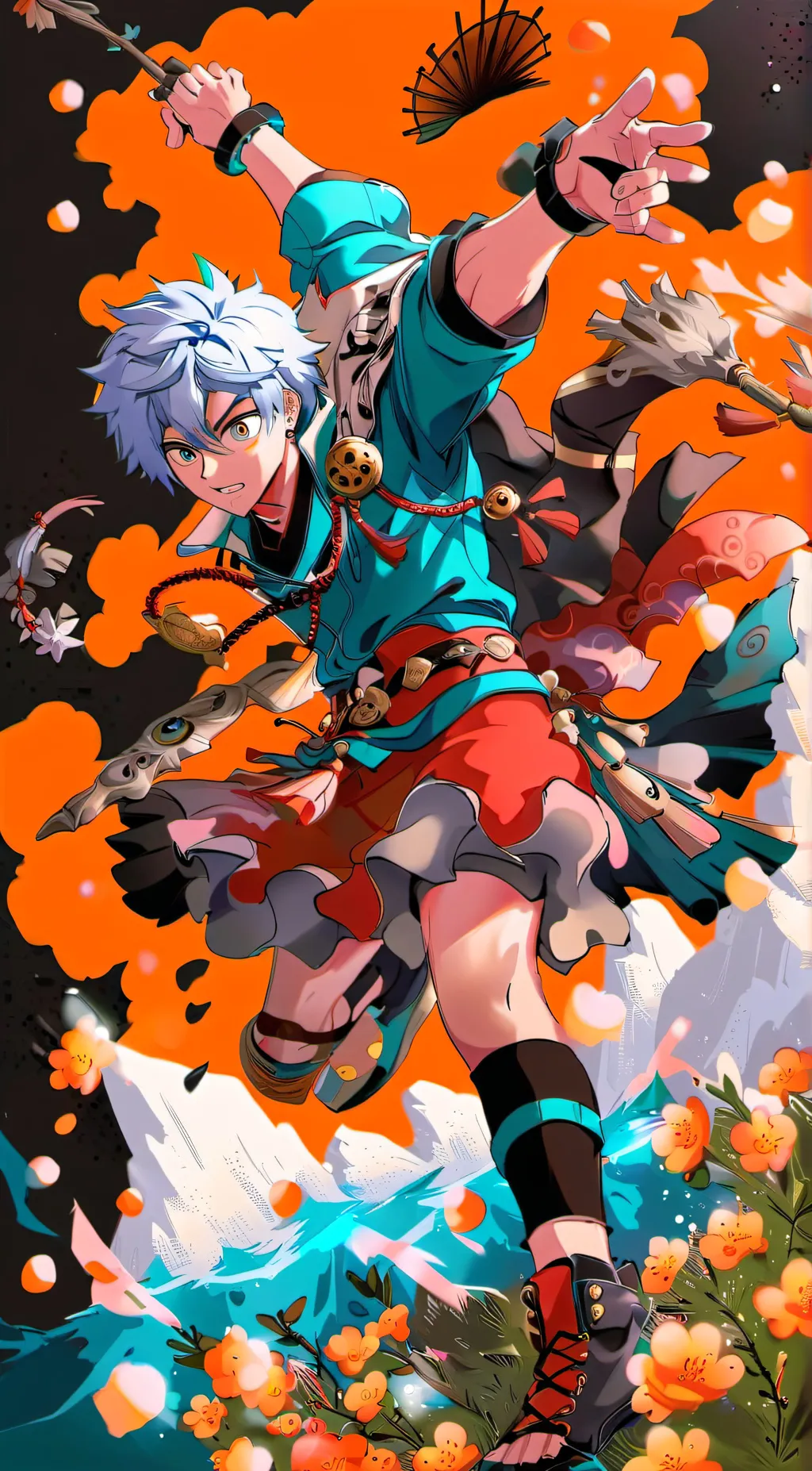 ai character: MHA Season 4 background