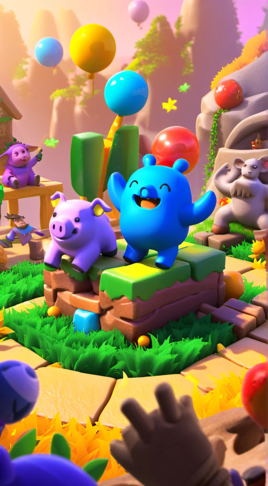 ai character: your toys background