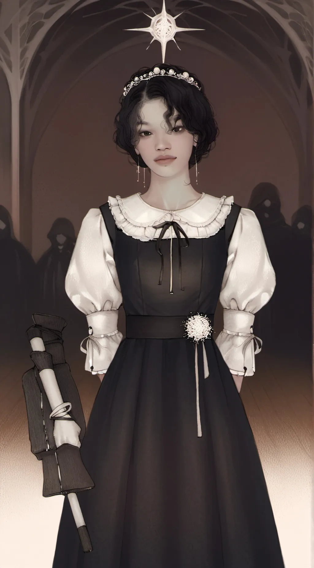 ai character: Rosa background