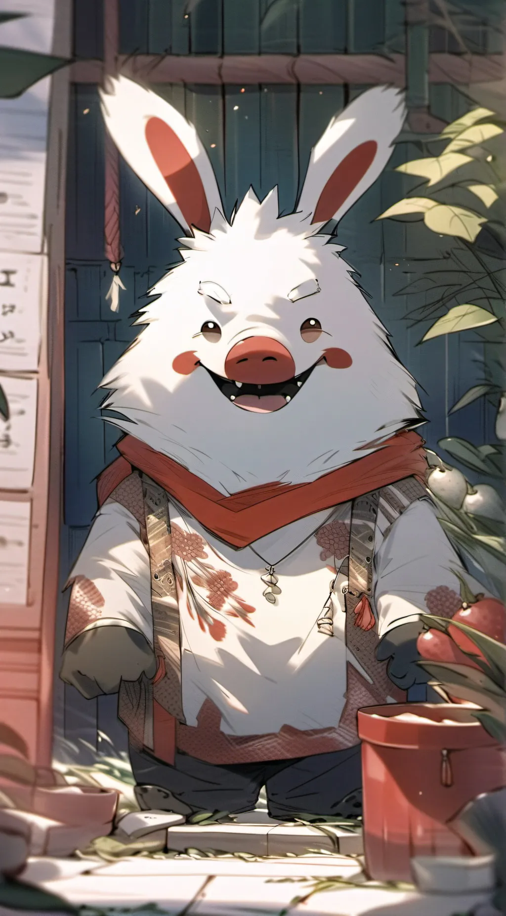 ai character: Sigma Ban Ban  background