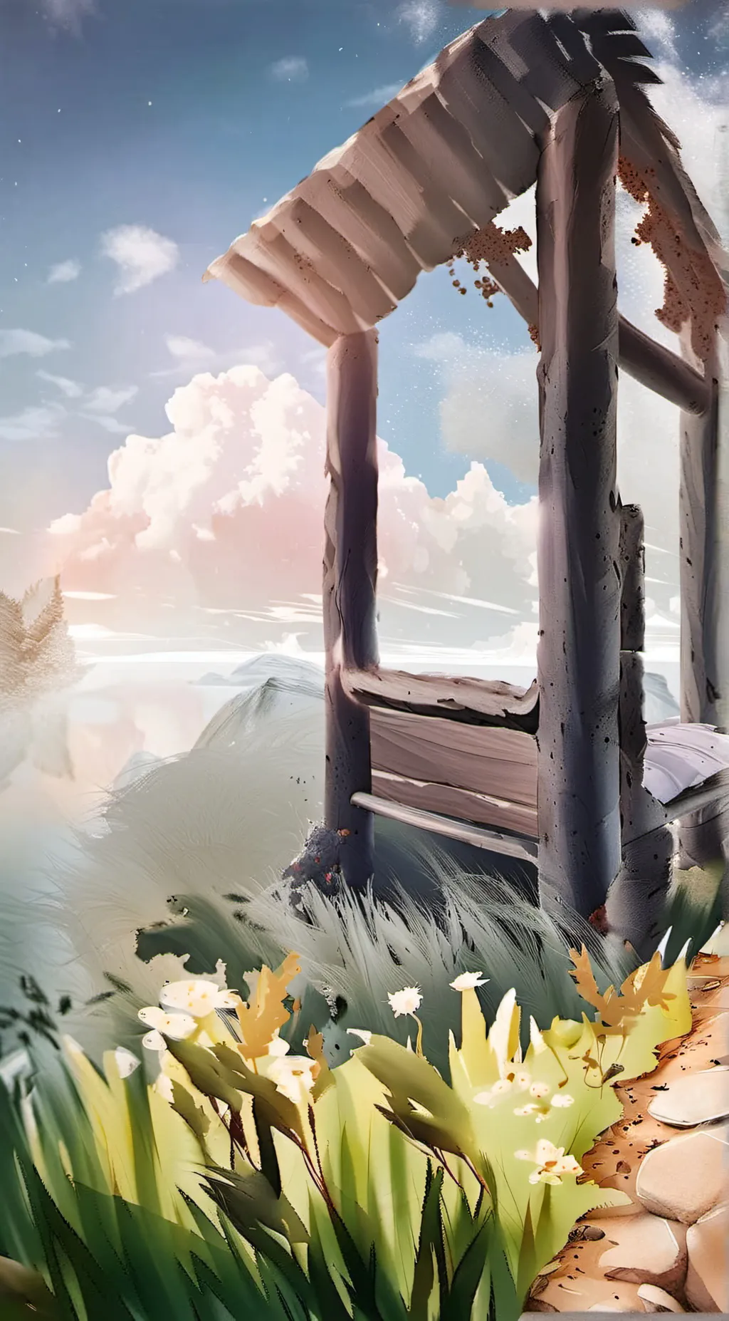 ai character: GRASS☠️ background