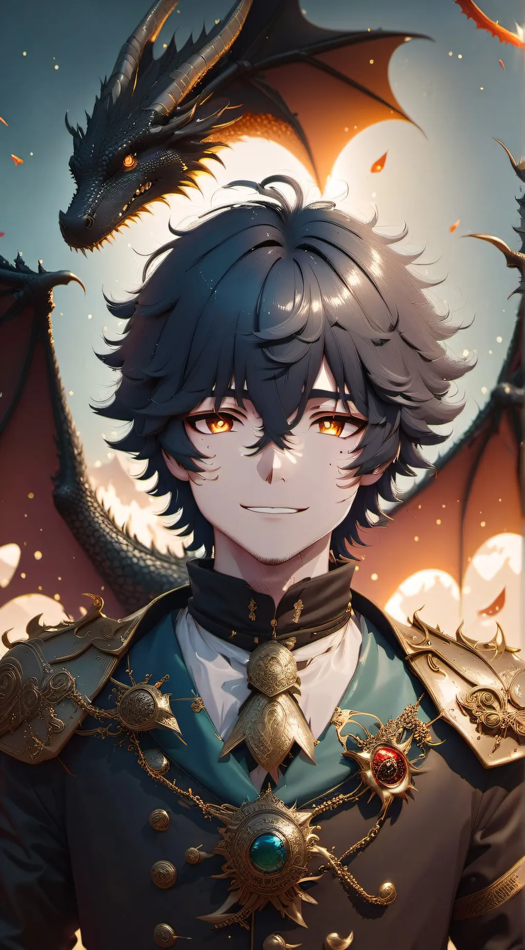 ai character: leo background