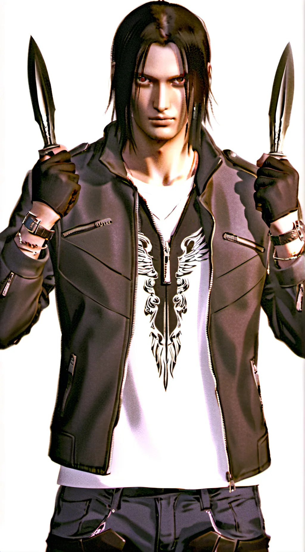 ai character: Dino blade background