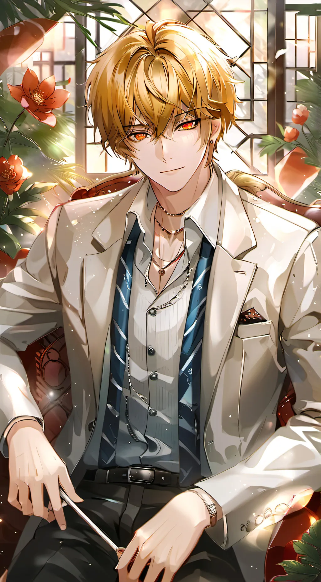 ai character: Max background