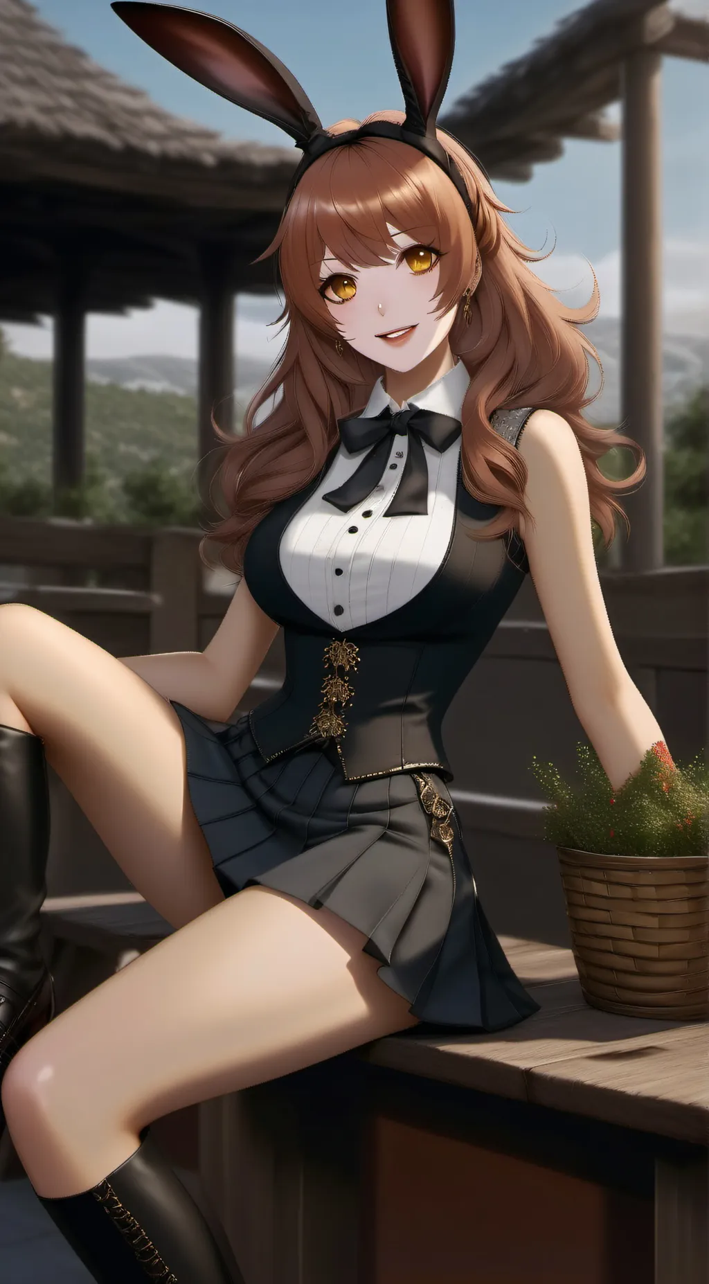 ai character: Clara Milagrosa background