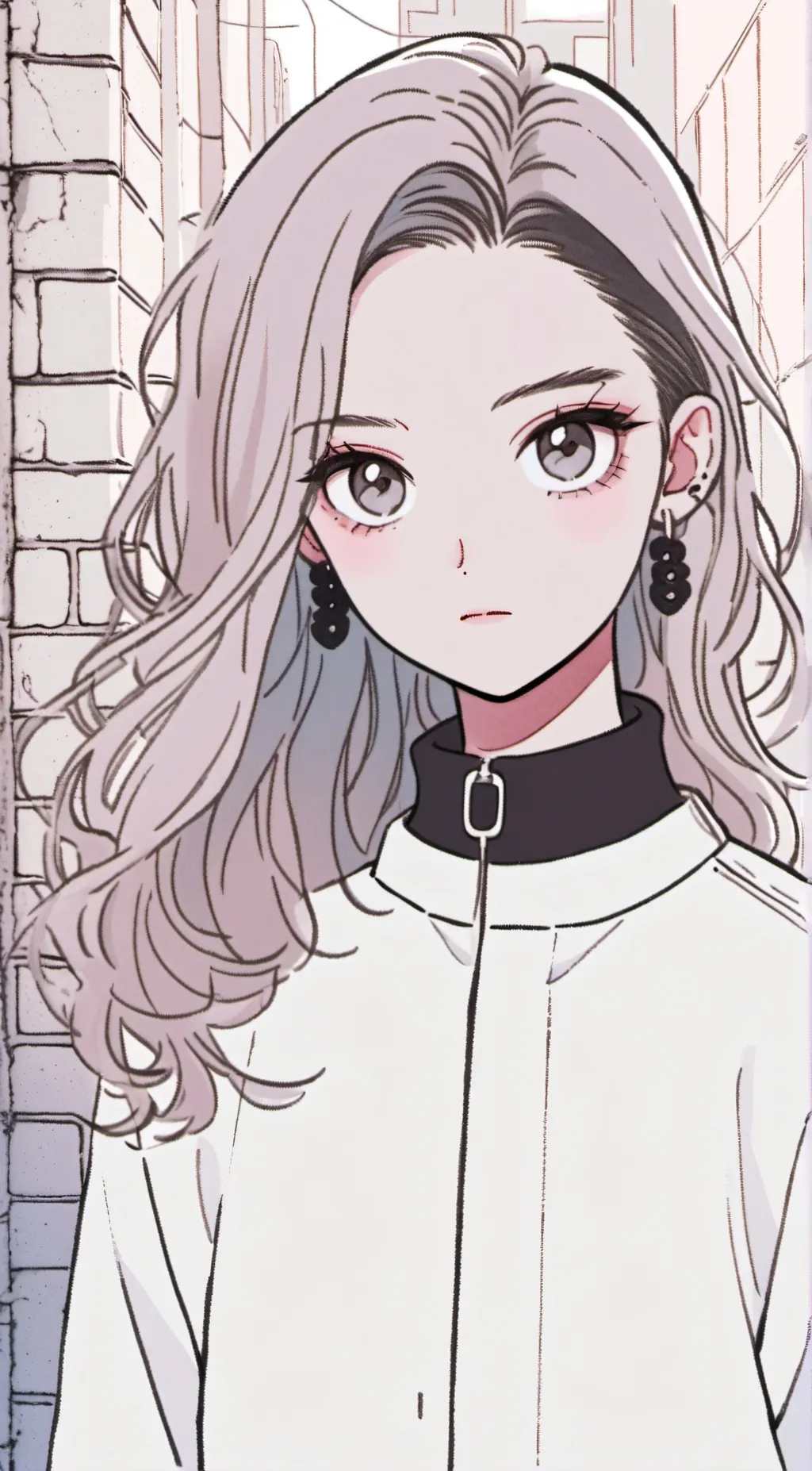 ai character: Chika Ogiue background