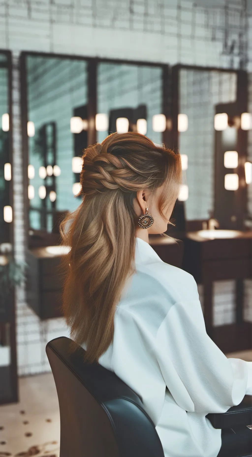 ai character: karls hair salon background