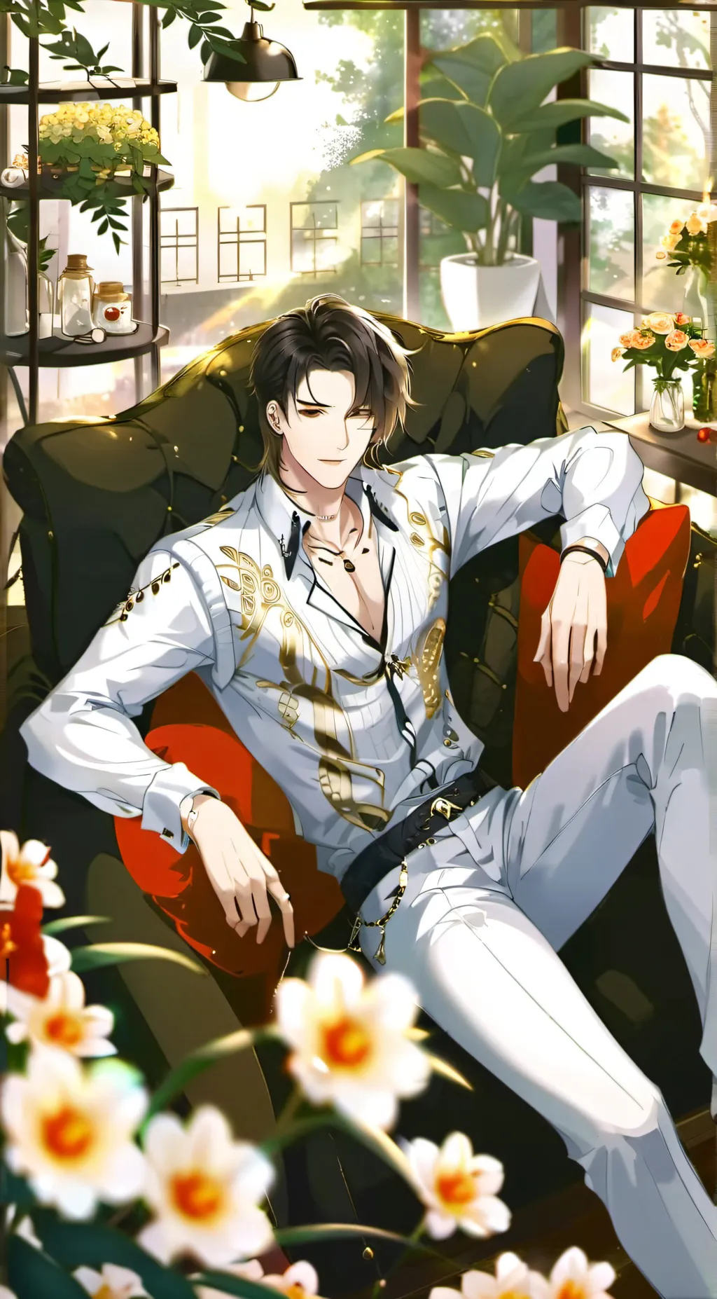 ai character: Andrew background