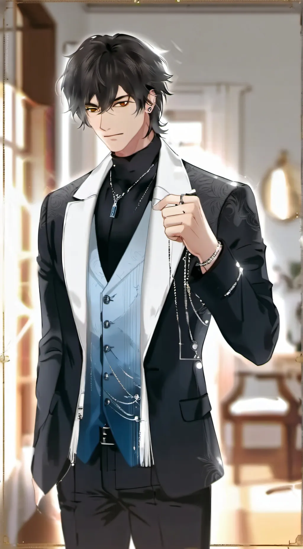 ai character: Clark background