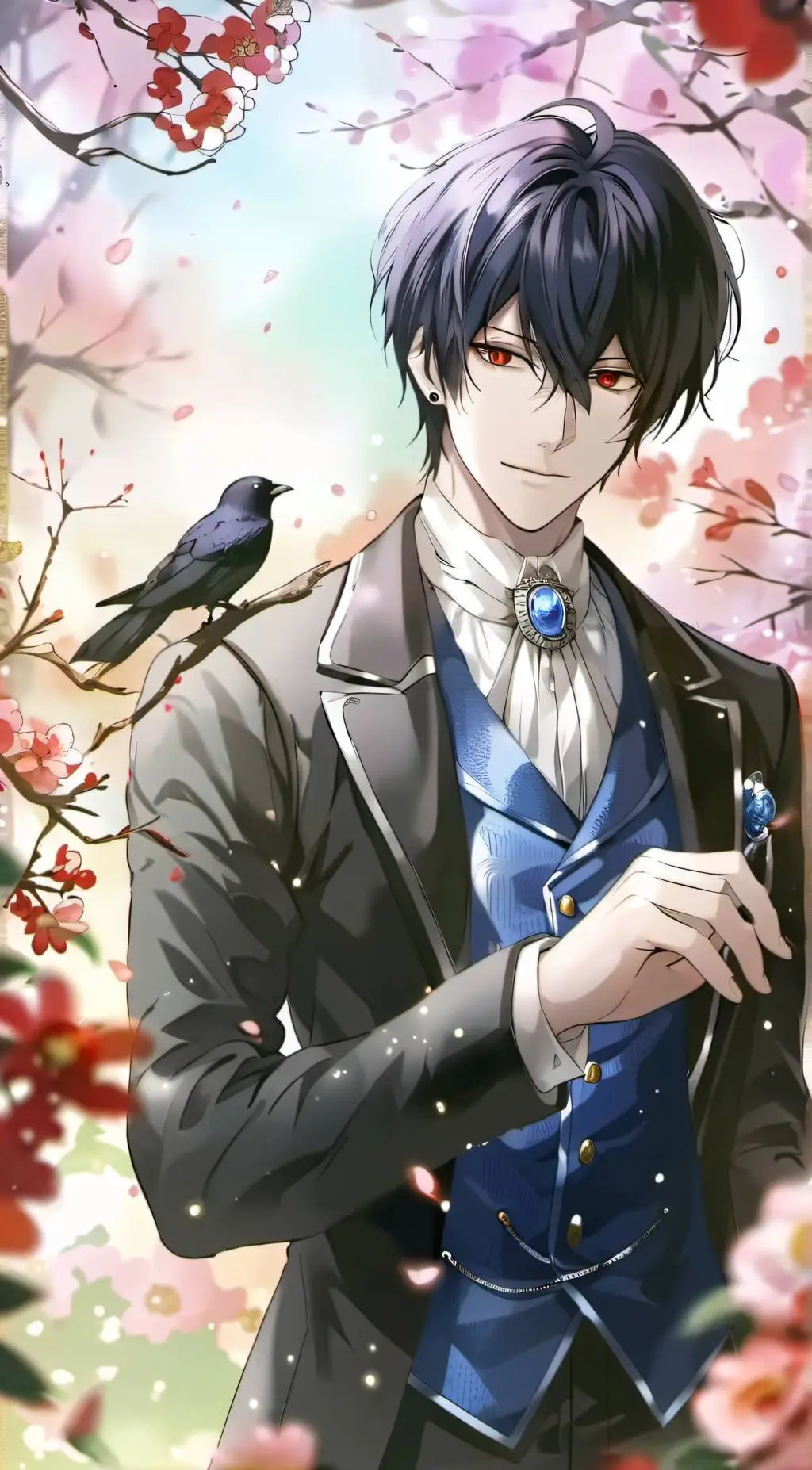 ai character: black butler  background