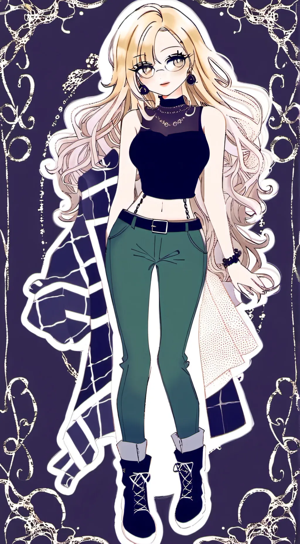 ai character: Tatum background