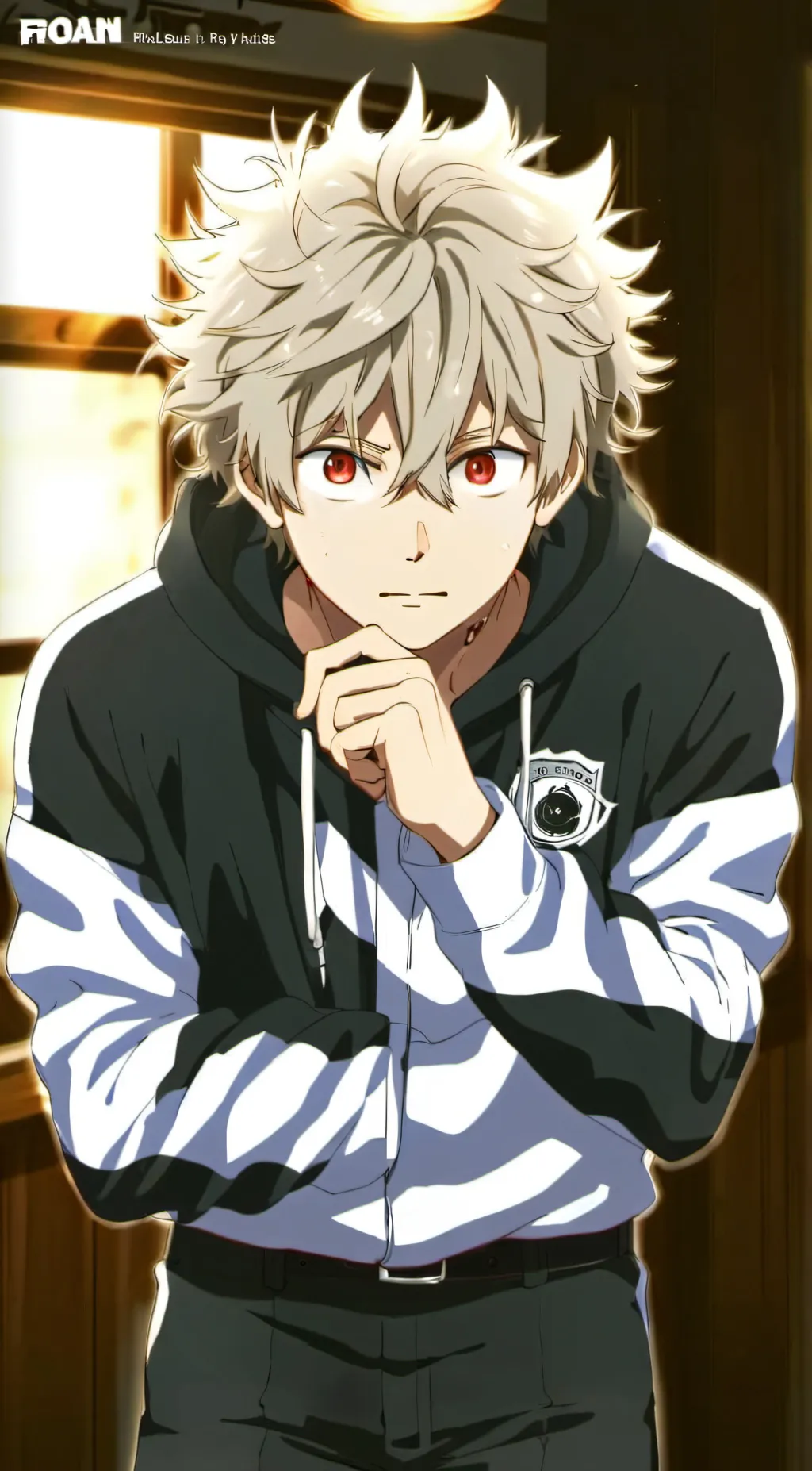 ai character: Bakugo and you LOL background