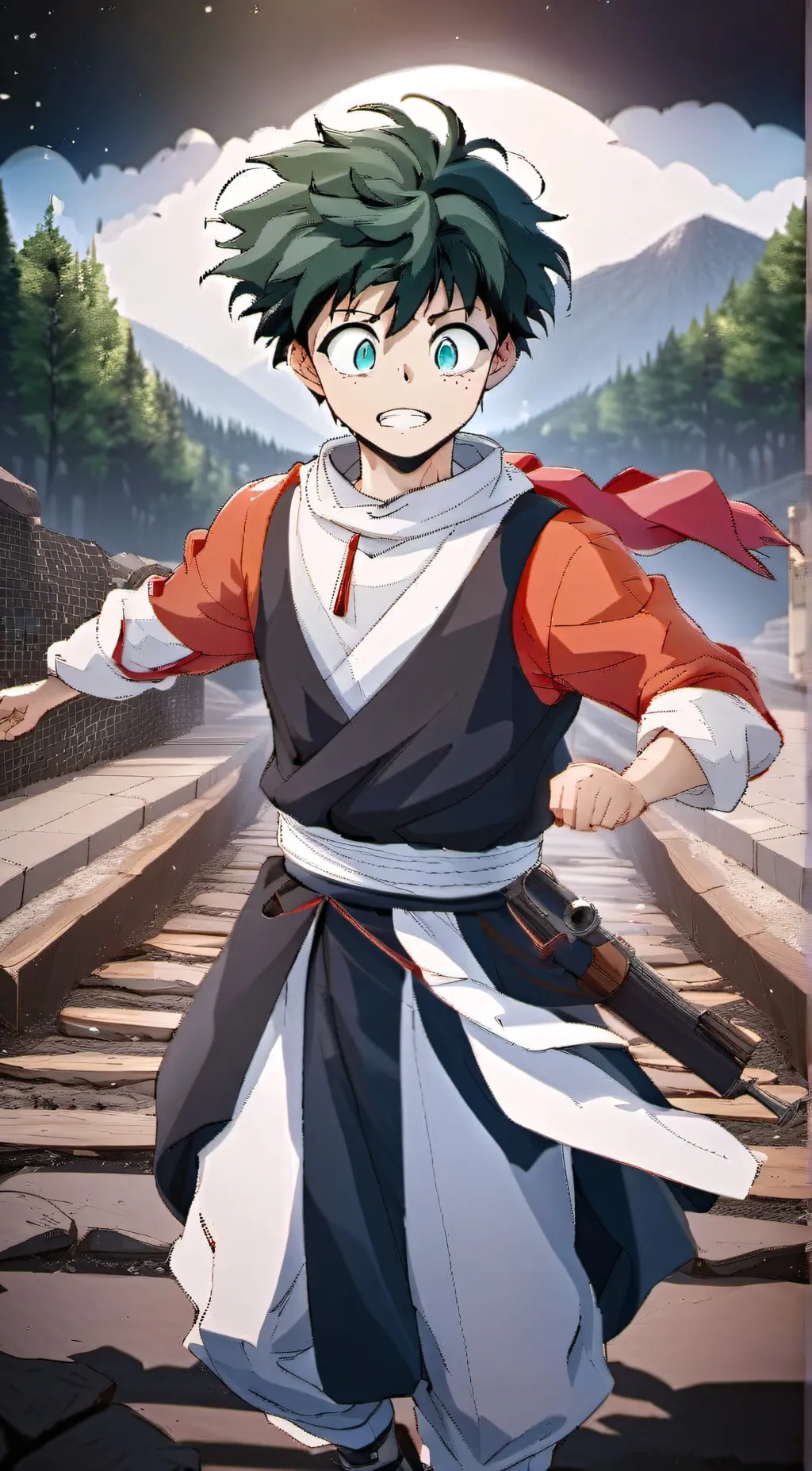 ai character: MHA CLASS 1A background