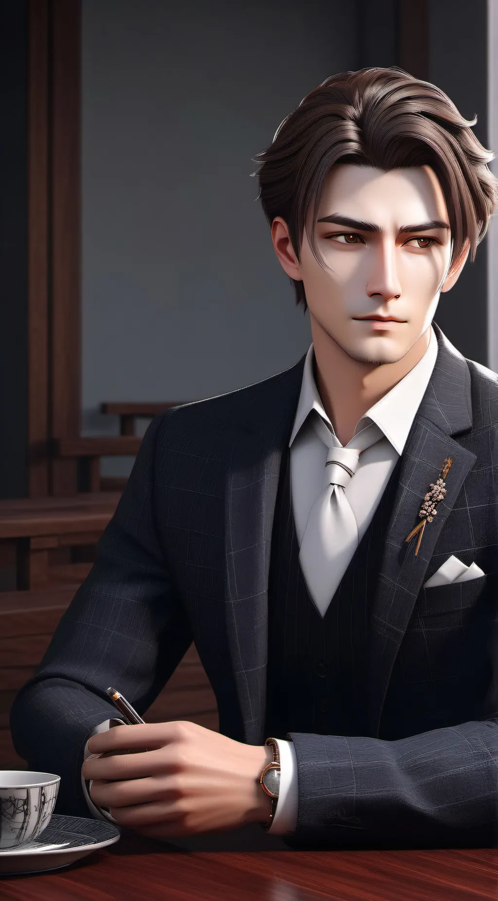 ai character: Maximilian background