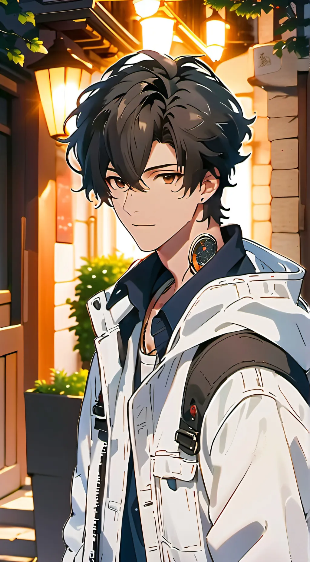 ai character: Alex background