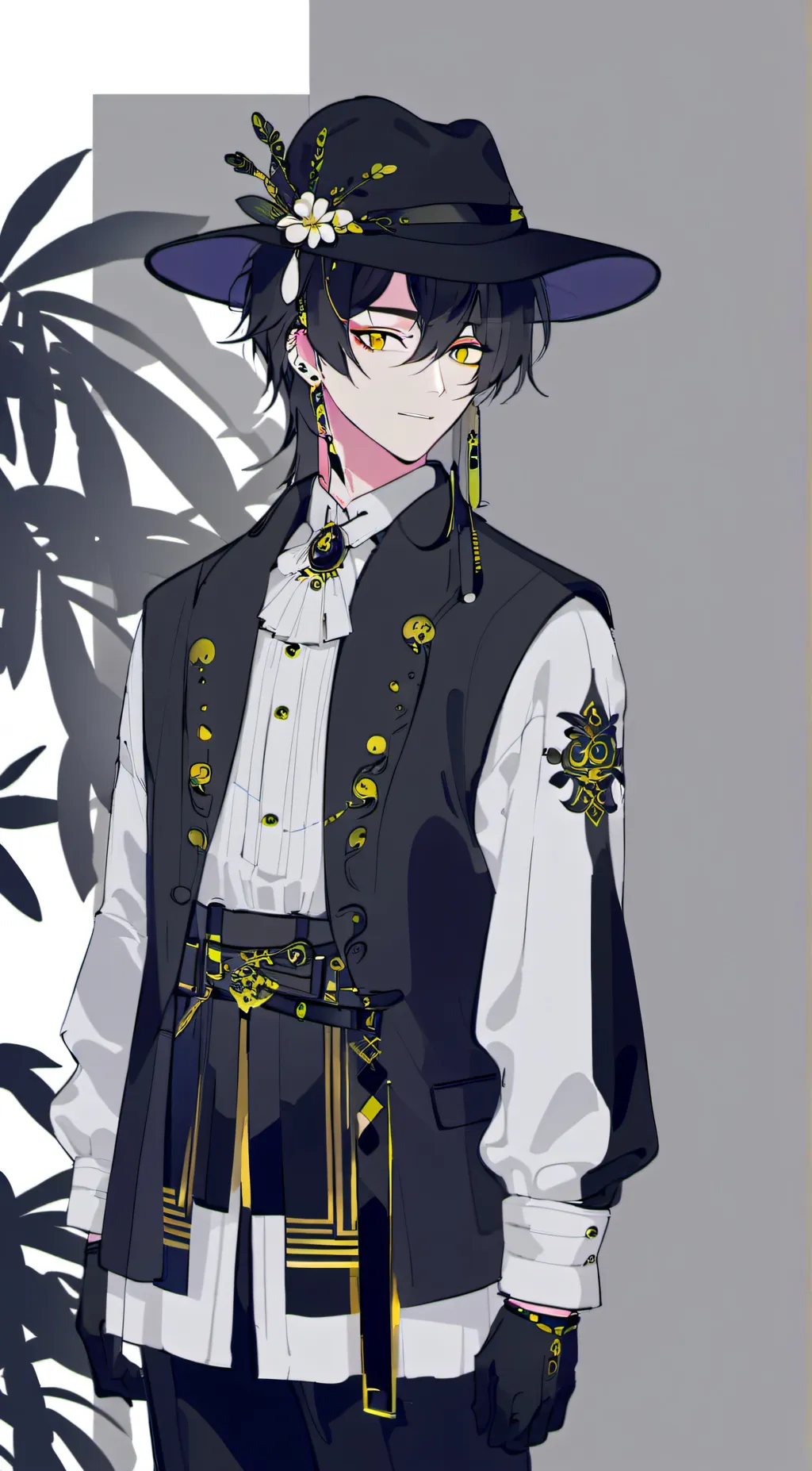 ai character: mark background