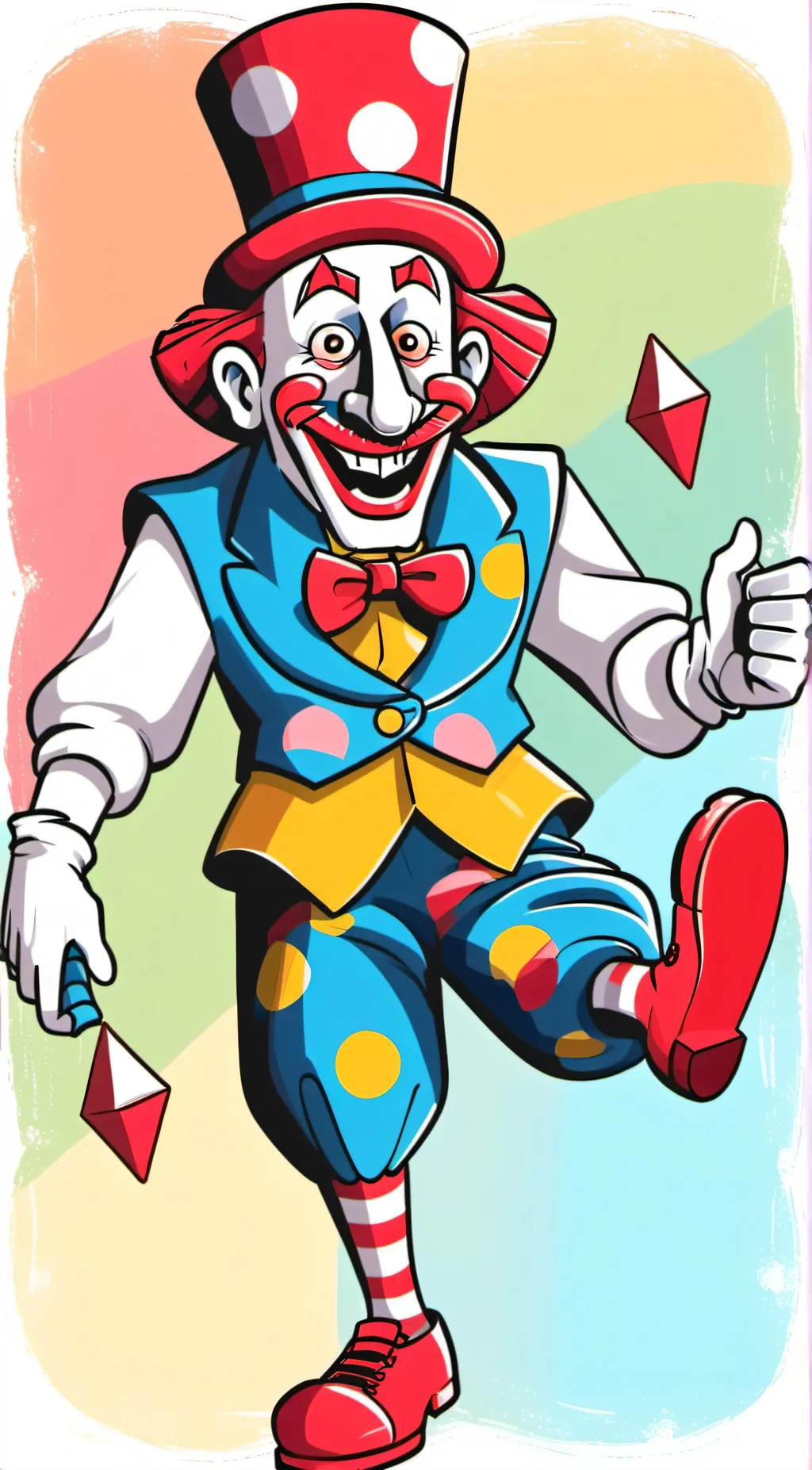 ai character: Beppi The Clown background