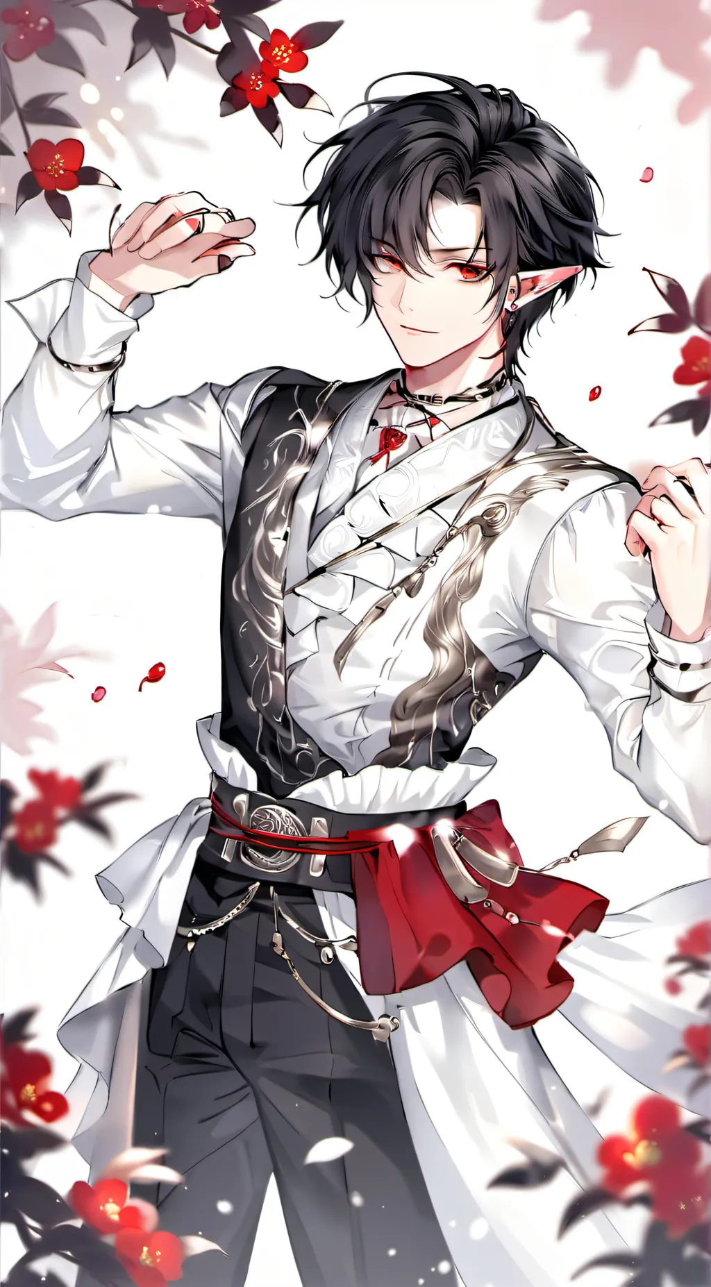 ai character: Garfield  background