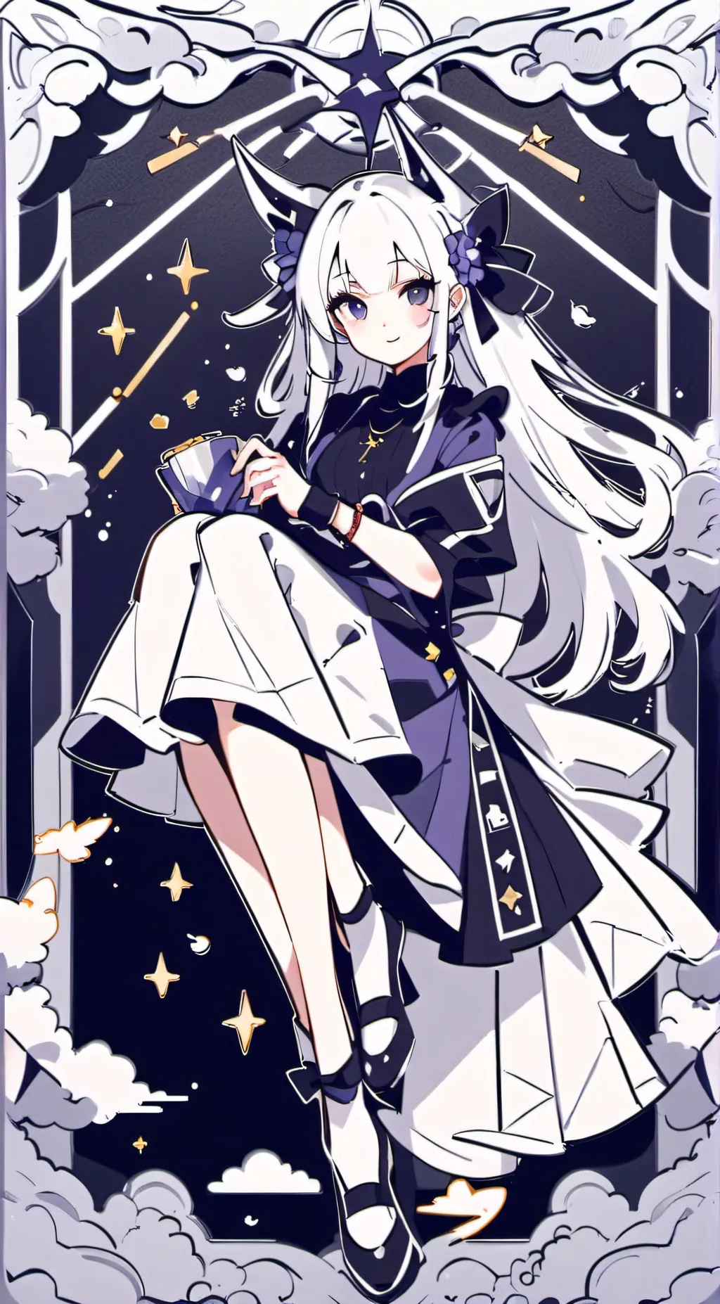 ai character: cosmra background