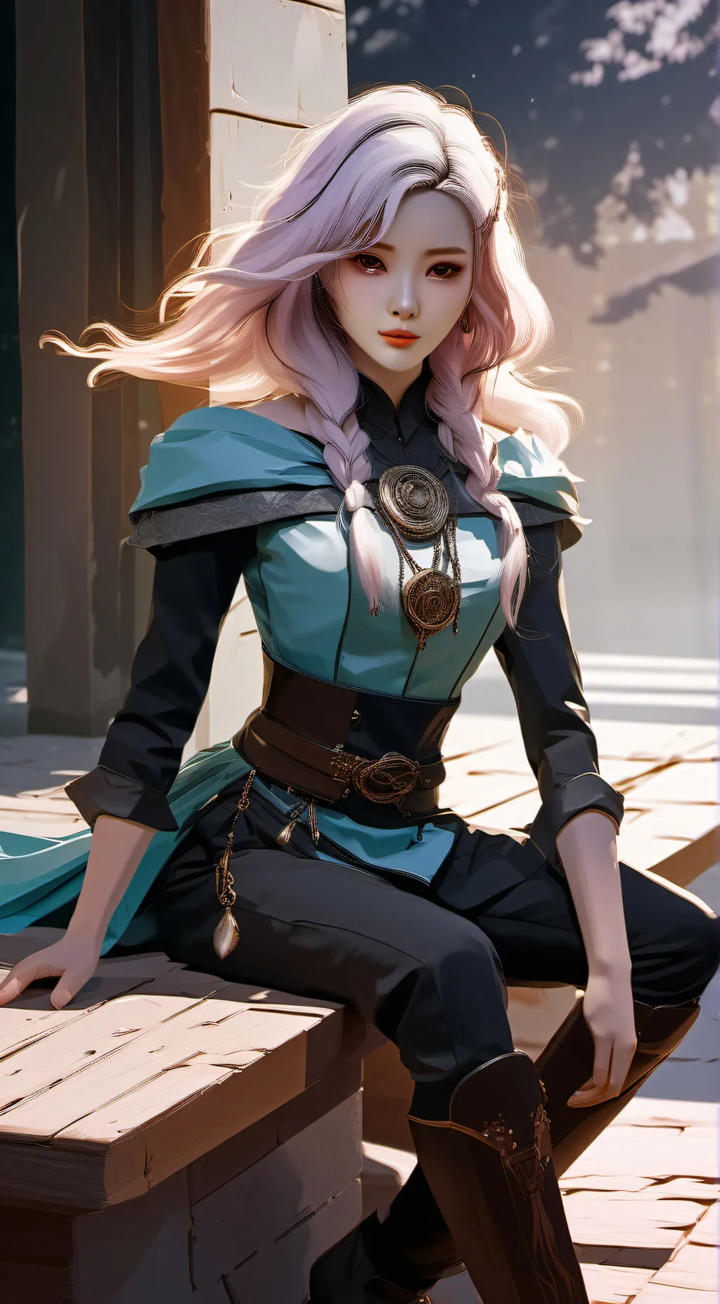 ai character: John  background