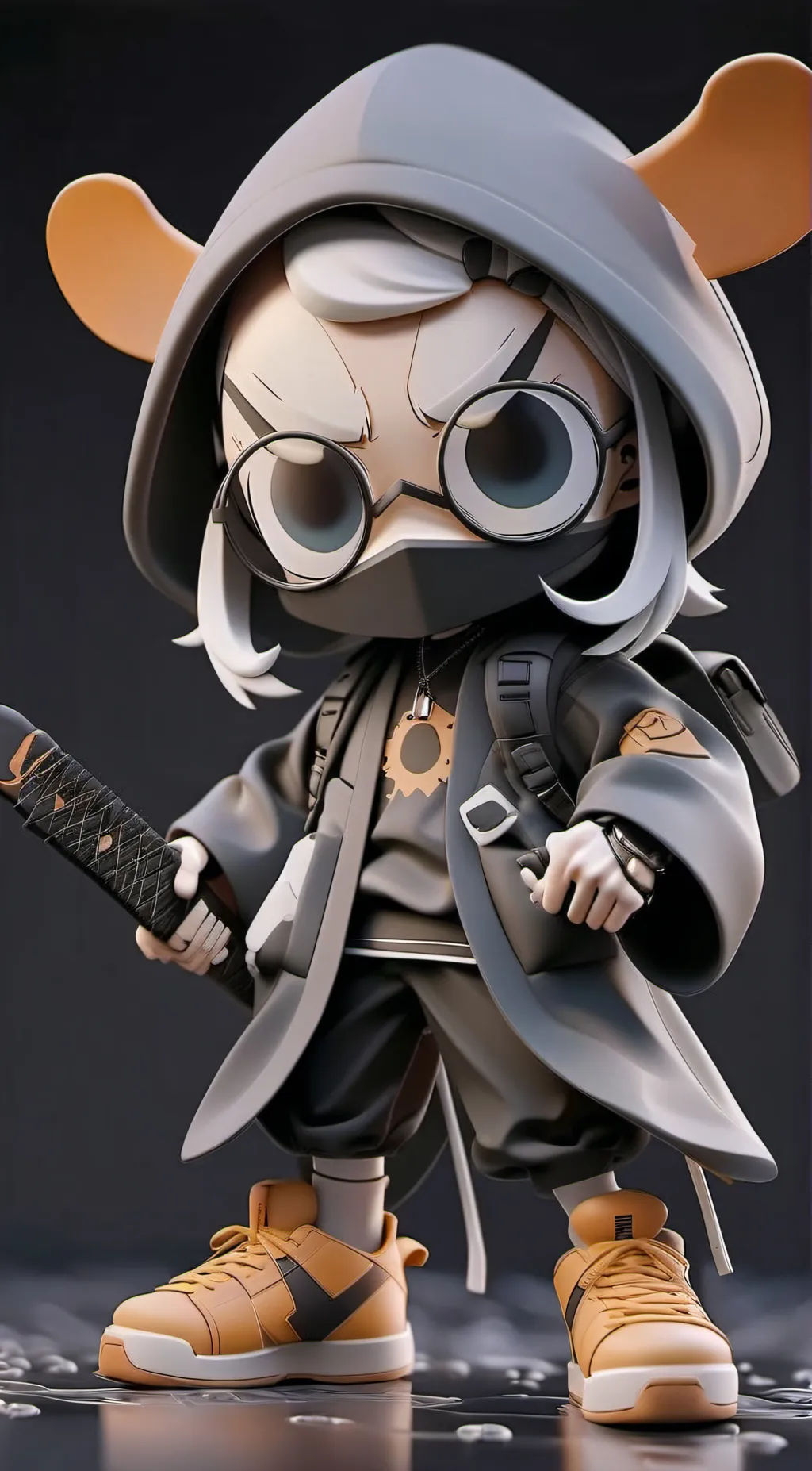 ai character: Pomni  background