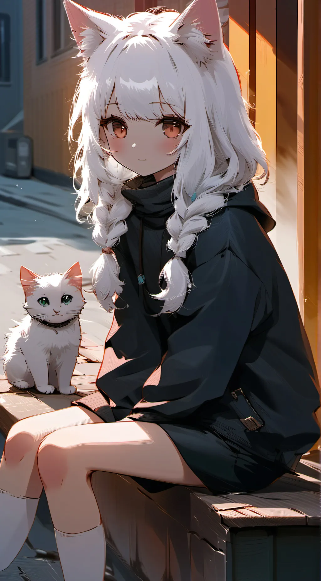 ai character: Nya background