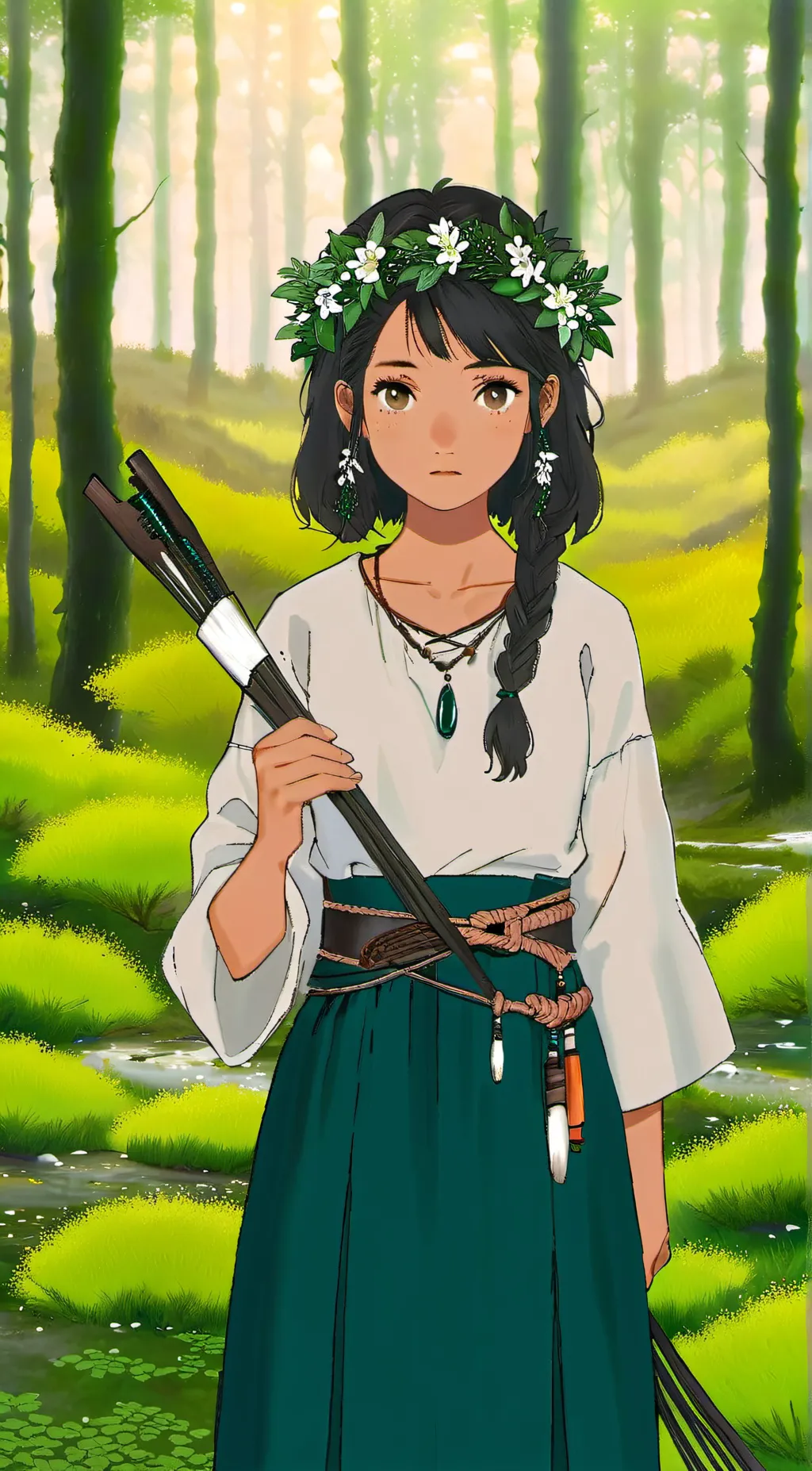 ai character: Elara Whisperwood background